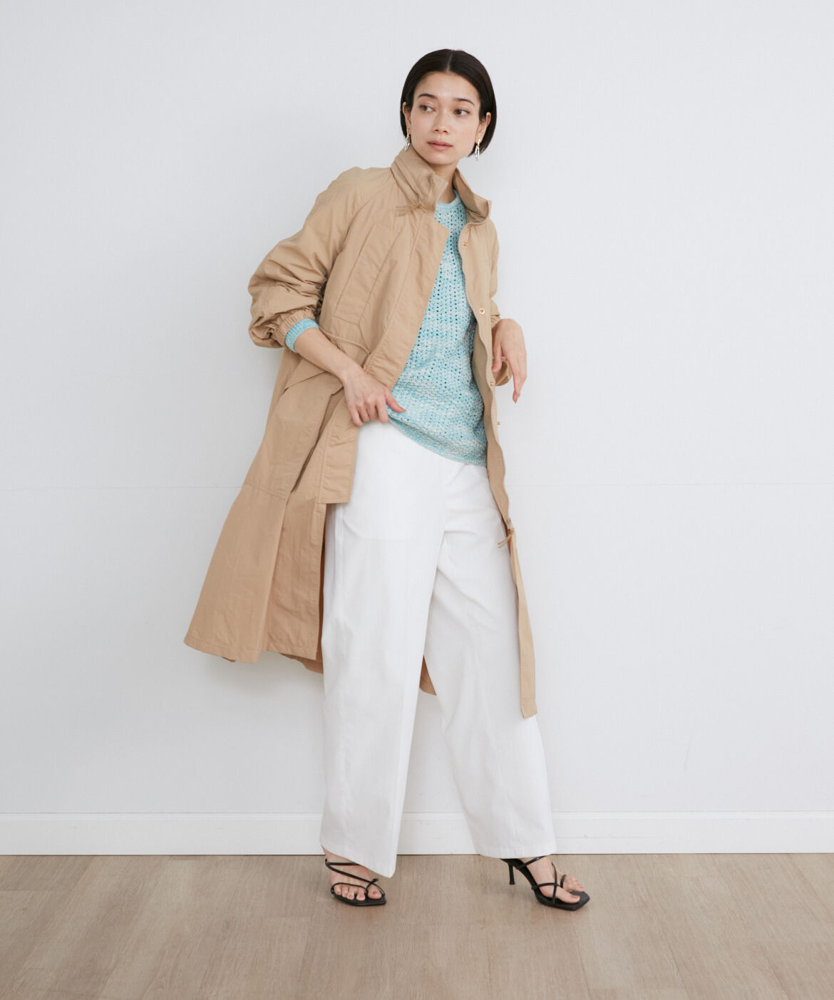 INED「透かし柄ニット」|ニット・セーター|