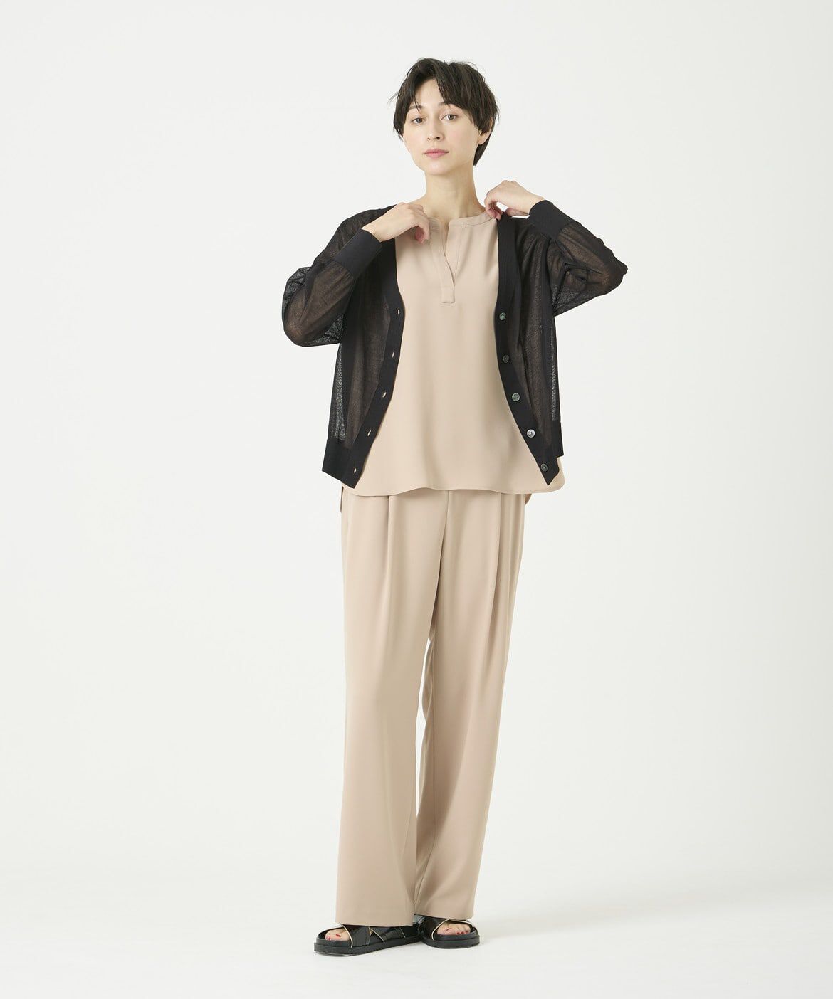 I.T.'S international「シアーカーディガン」|カーディガン|