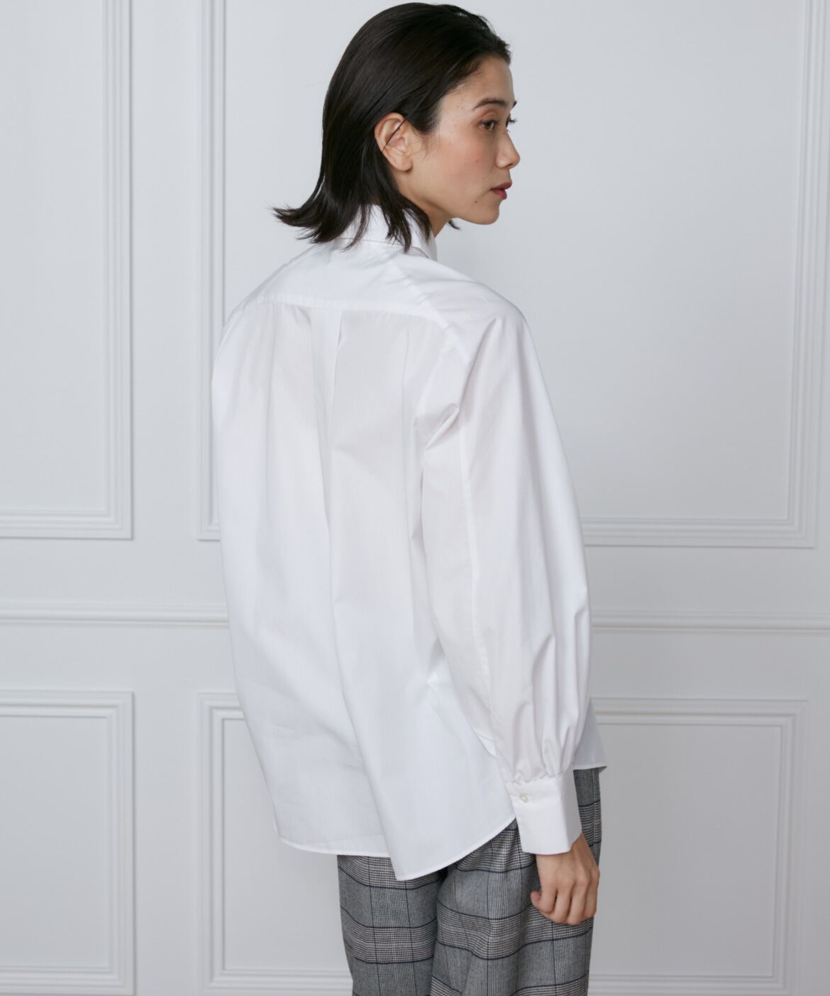 INED「ハンマースリーブブラウス」|シャツ・ブラウス|