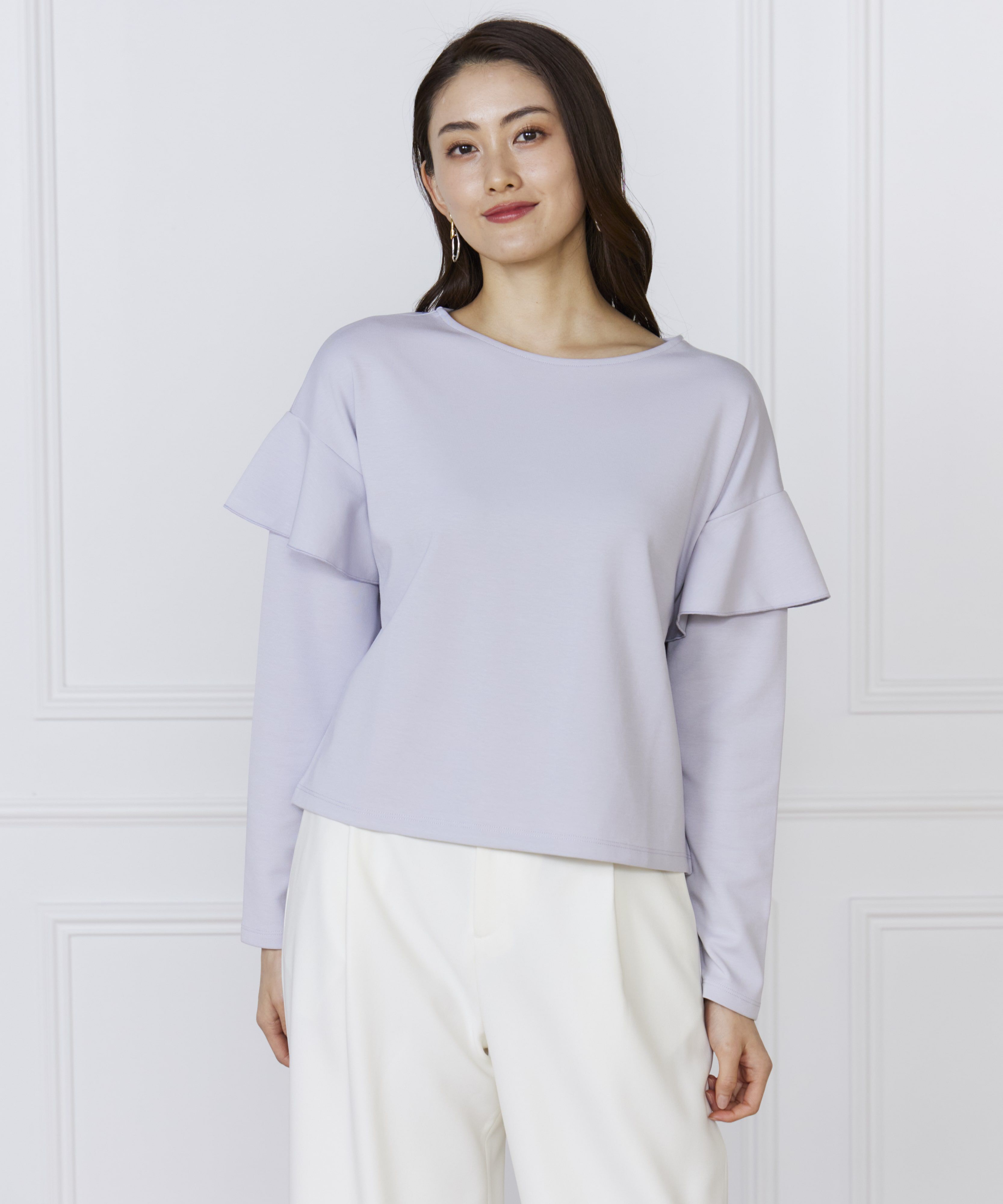 7-IDconcept.「肩フレアプルオーバー」|シャツ・ブラウス|