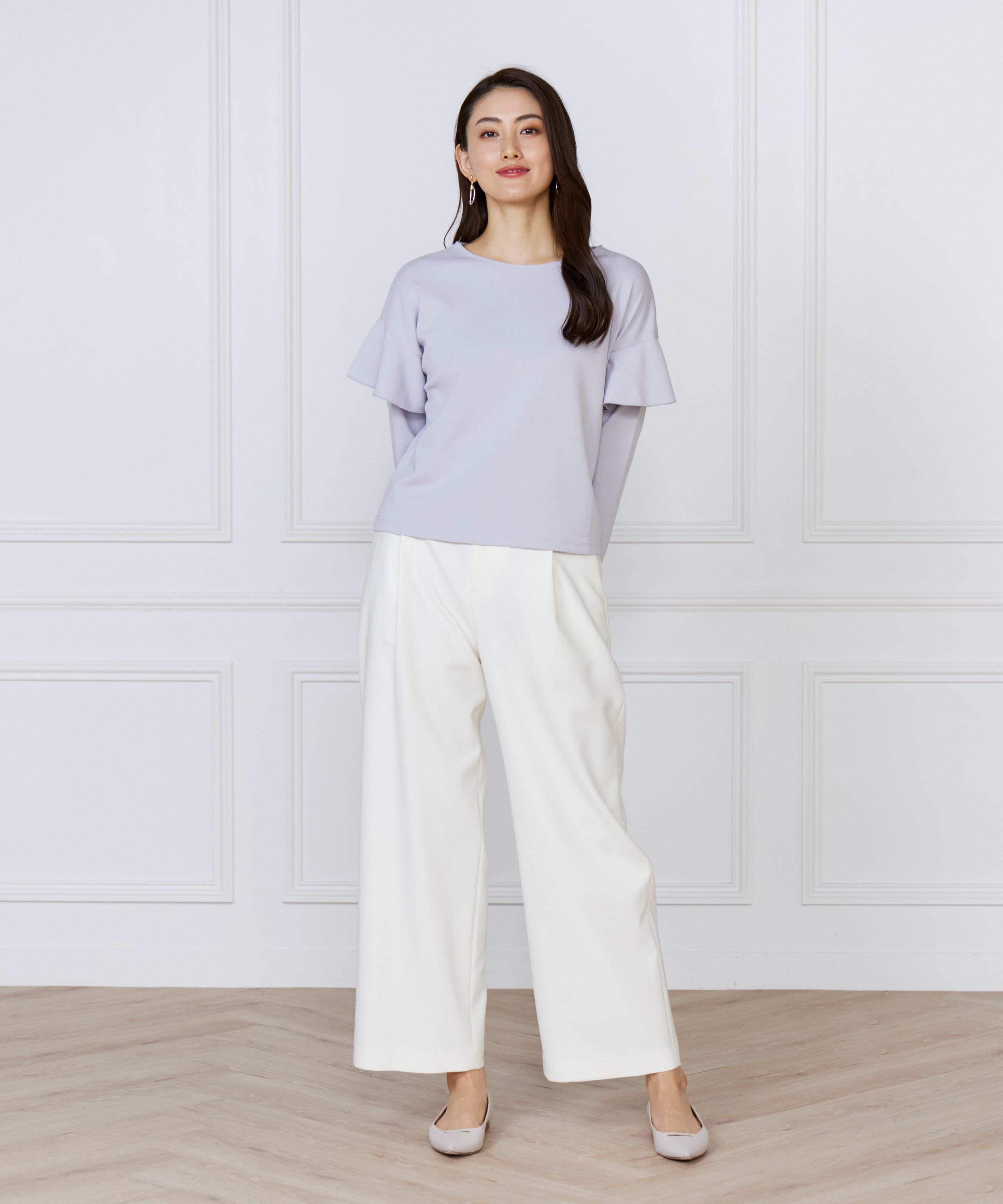 7-IDconcept.「肩フレアプルオーバー」|シャツ・ブラウス|