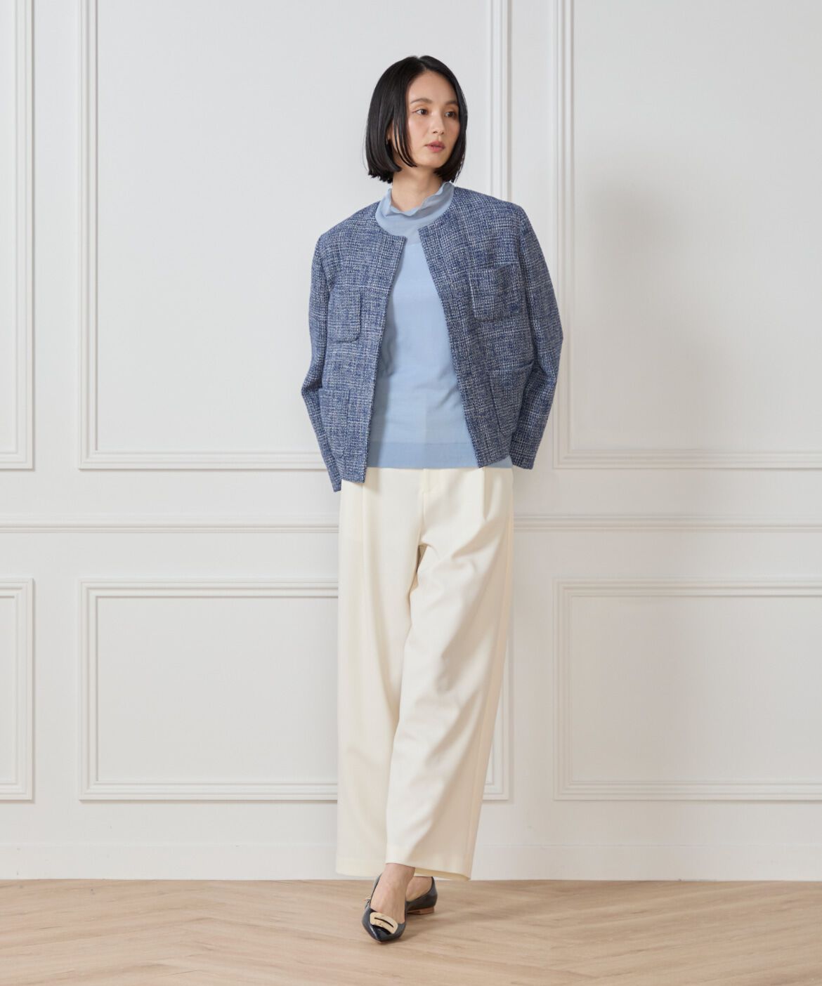 7-IDconcept.「シアーハイネックプルオーバー」|Tシャツ・カットソー|