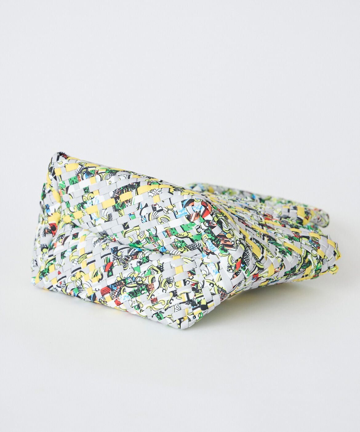 INED「《SUPERIOR CLOSET》Weaving mini bucket print バッグ《FEEL AND TASTE》」|トートバッグ|