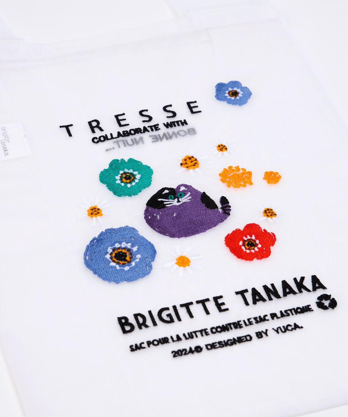 INED「《SUPERIOR CLOSET》BRIGITTE TANAKA cat バッグ for TRESSE《TRESSE》」|エコバッグ|