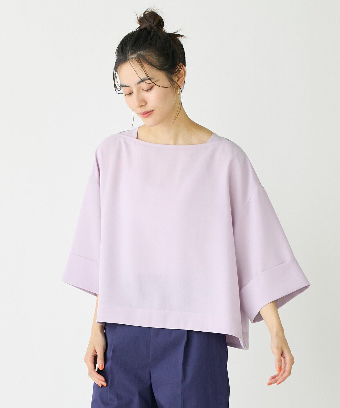 DAY by DAY it&rsquo;s international「ボートネックブラウス《BRING》」|シャツ・ブラウス|ラベンダー7
