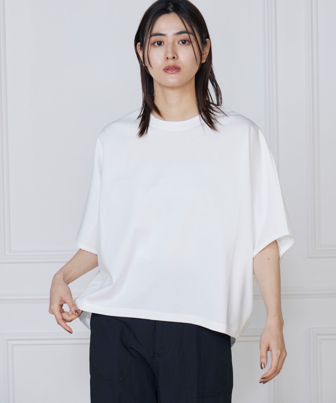 DAY by DAY it&rsquo;s international「バックジップTシャツ  」|Tシャツ・カットソー|オフホワイト1