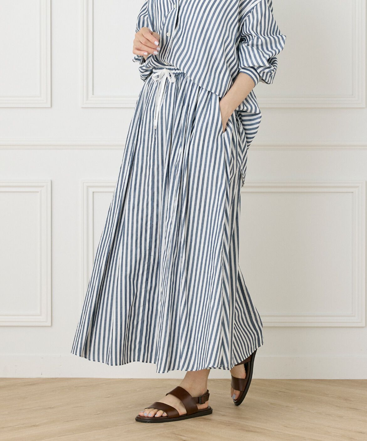 DAY by DAY it&rsquo;s international「ドローコードギャザースカート」|スカート|