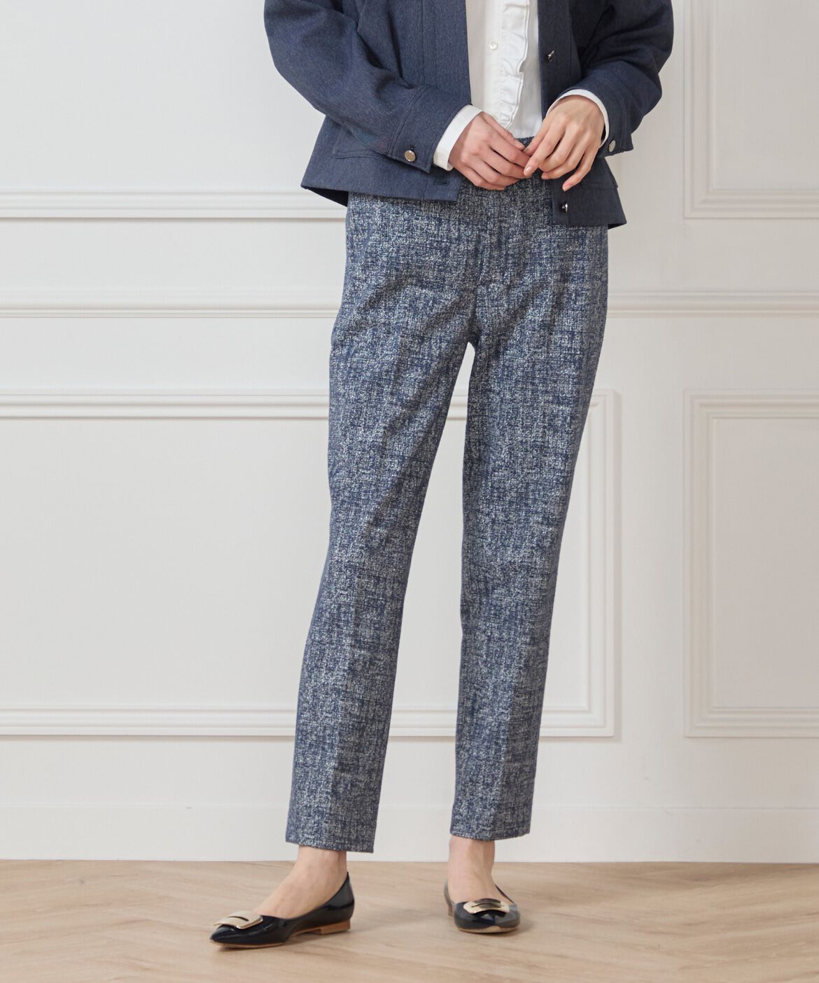 7-IDconcept.「《大きいサイズ》センタープレスパンツ」|その他|