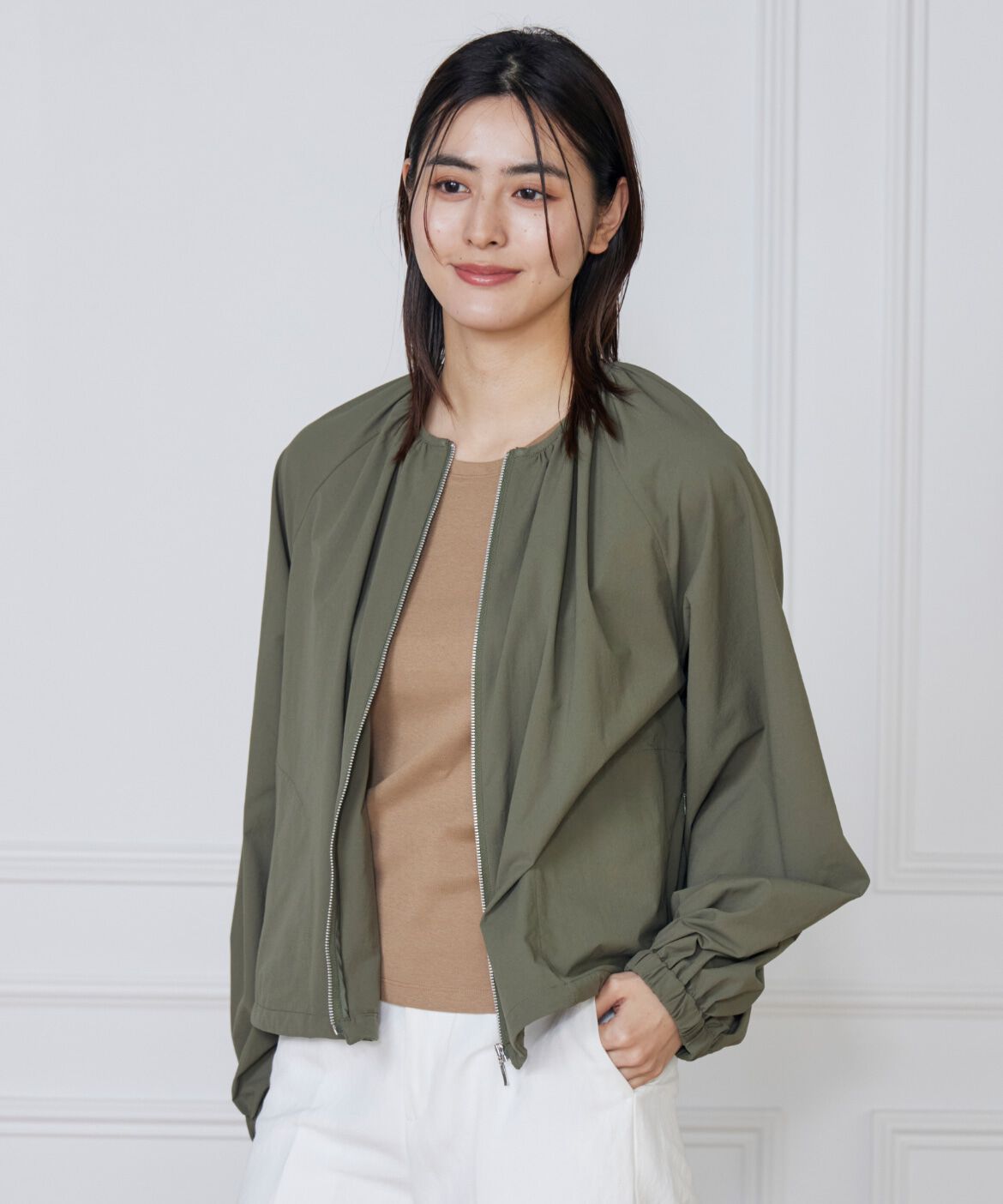 I.T.'S international「ギャザーブルゾン」|その他|