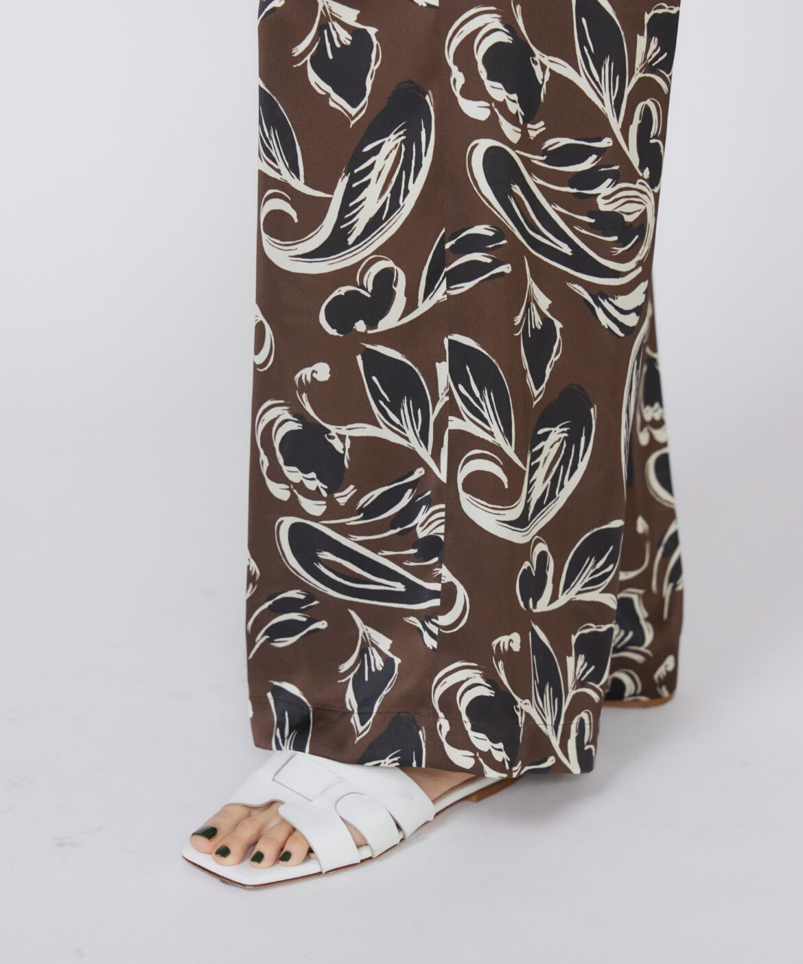 INED「《大きいサイズ》イージーワイドプリントパンツ」|その他|