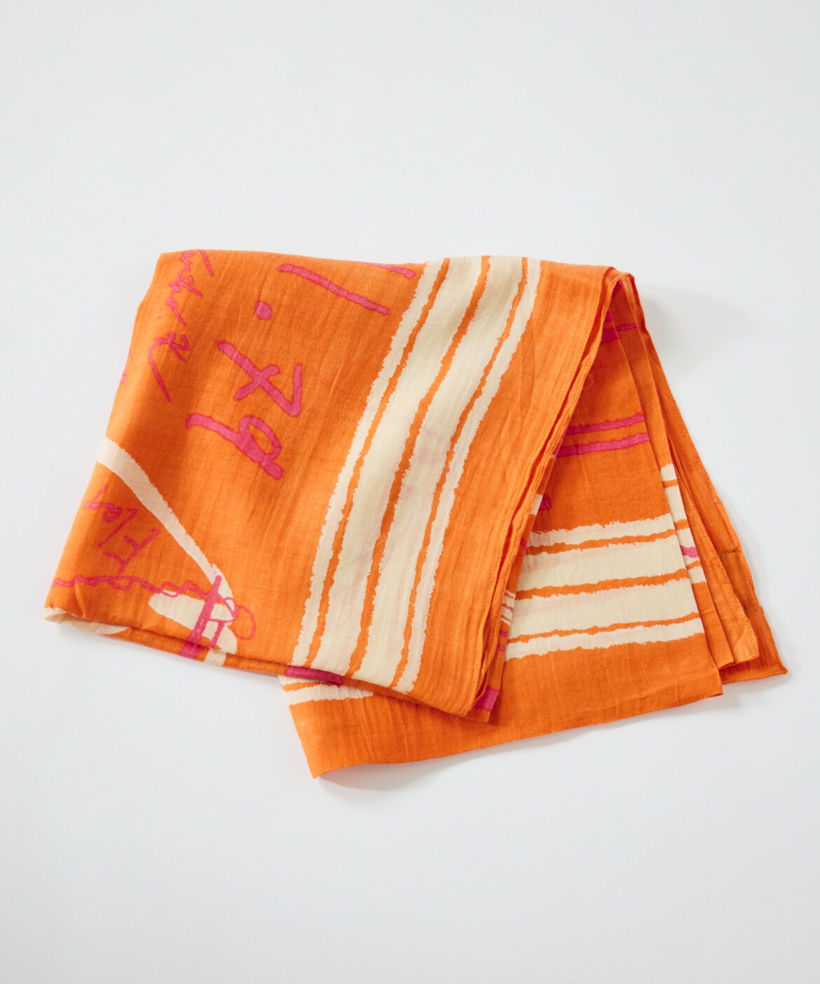 INED「コットンシルクストール　インバージョンフィッシュ《manipuri》」|ストール|