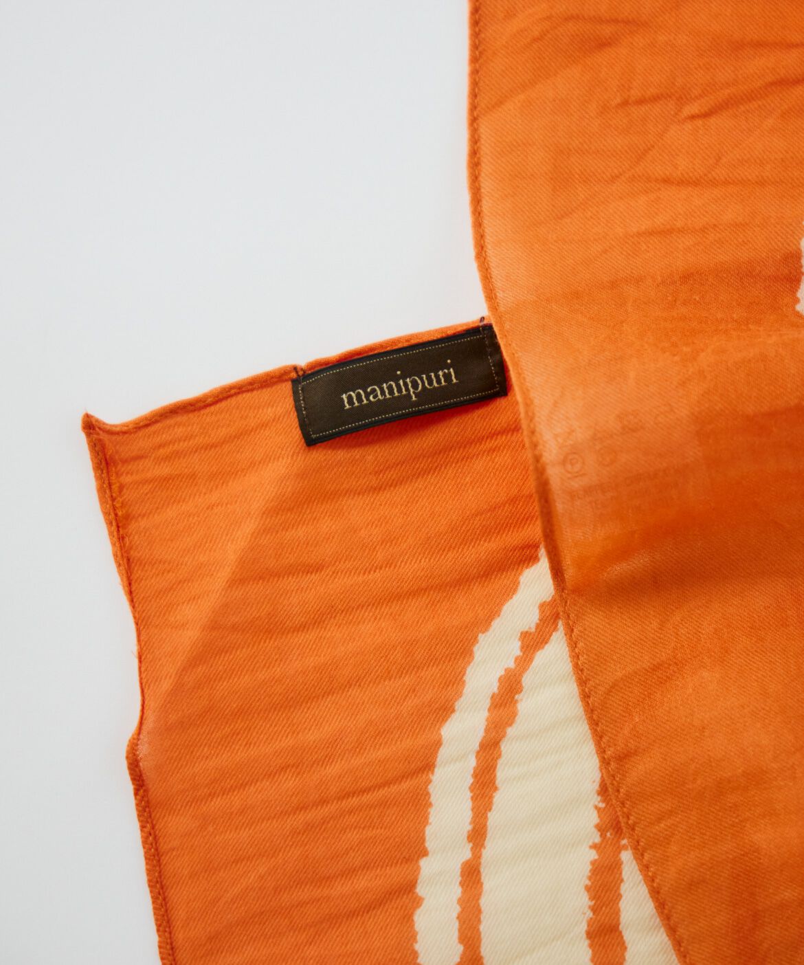 INED「コットンシルクストール　インバージョンフィッシュ《manipuri》」|ストール|