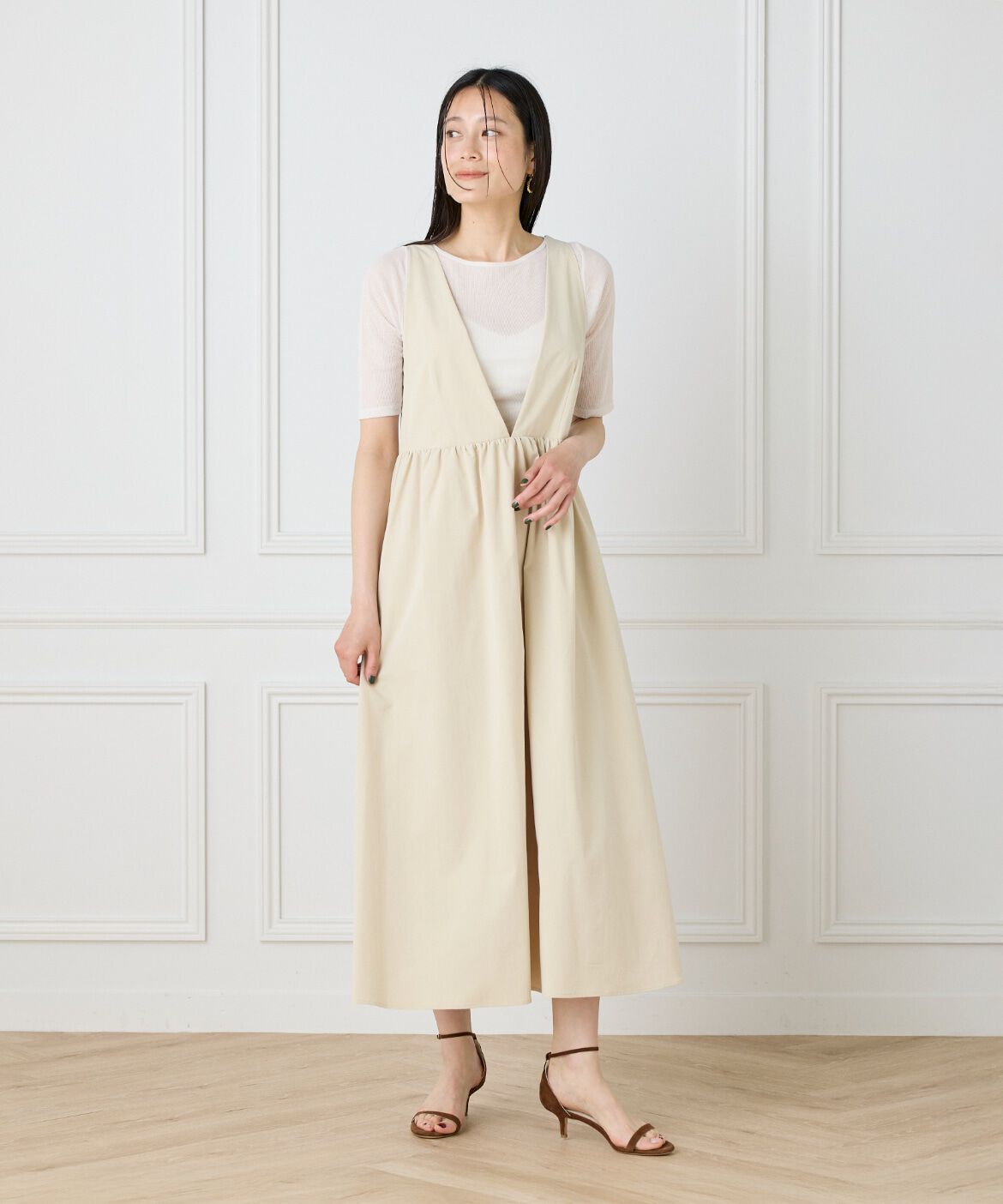 DAY by DAY it&rsquo;s international「シアーテレコボートネック5分袖プルオーバー」|Tシャツ・カットソー|