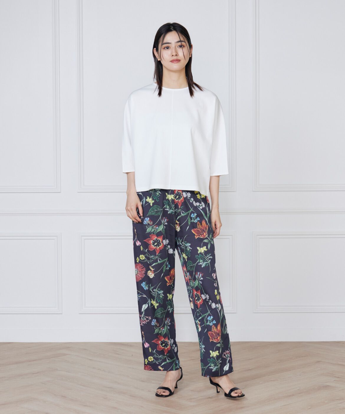 7-IDconcept.「バックジップドルマンプルオーバー」|Tシャツ・カットソー|