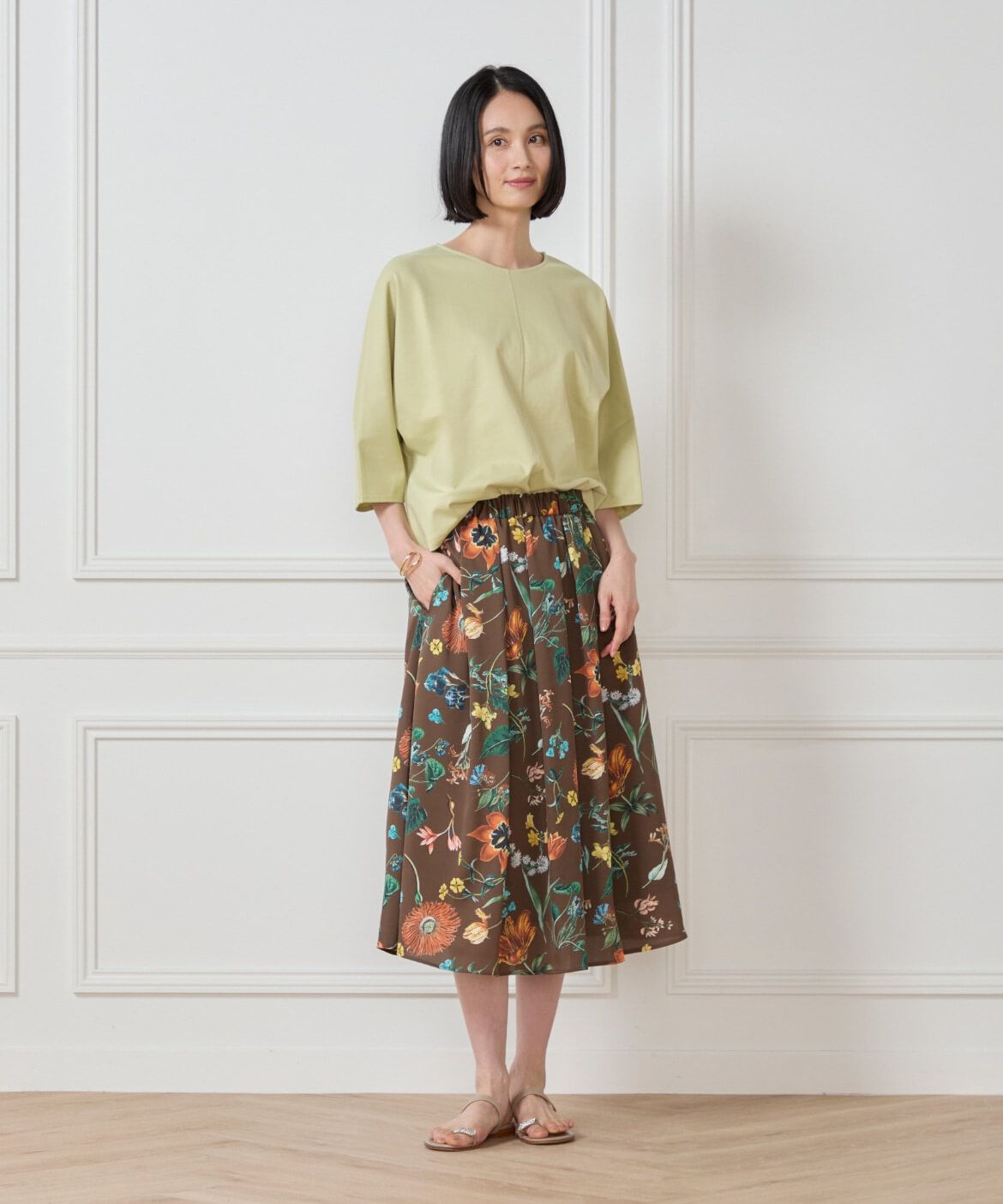 7-IDconcept.「バックジップドルマンプルオーバー」|Tシャツ・カットソー|