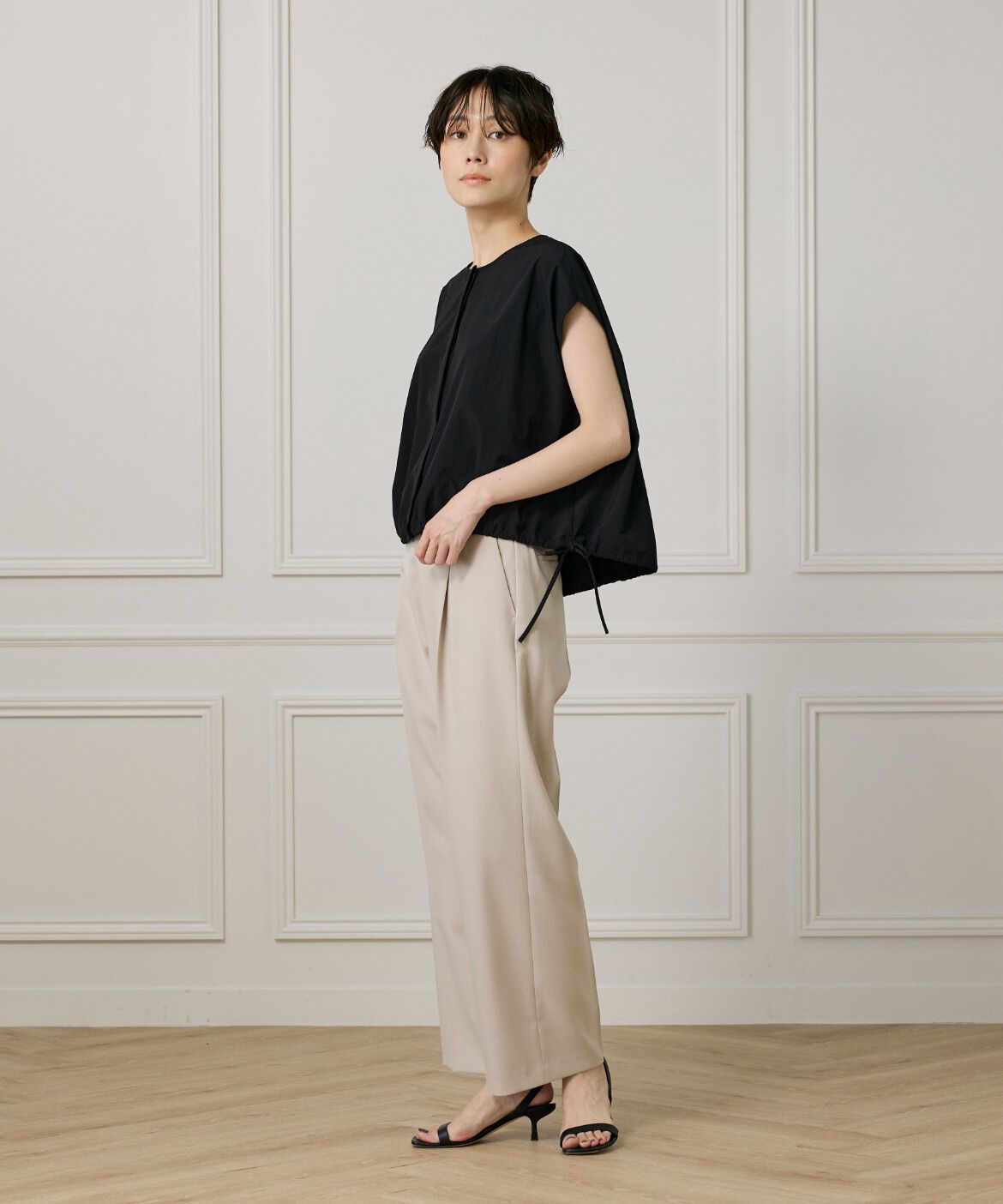 I.T.'S international「ブラウジングブラウス」|シャツ・ブラウス|