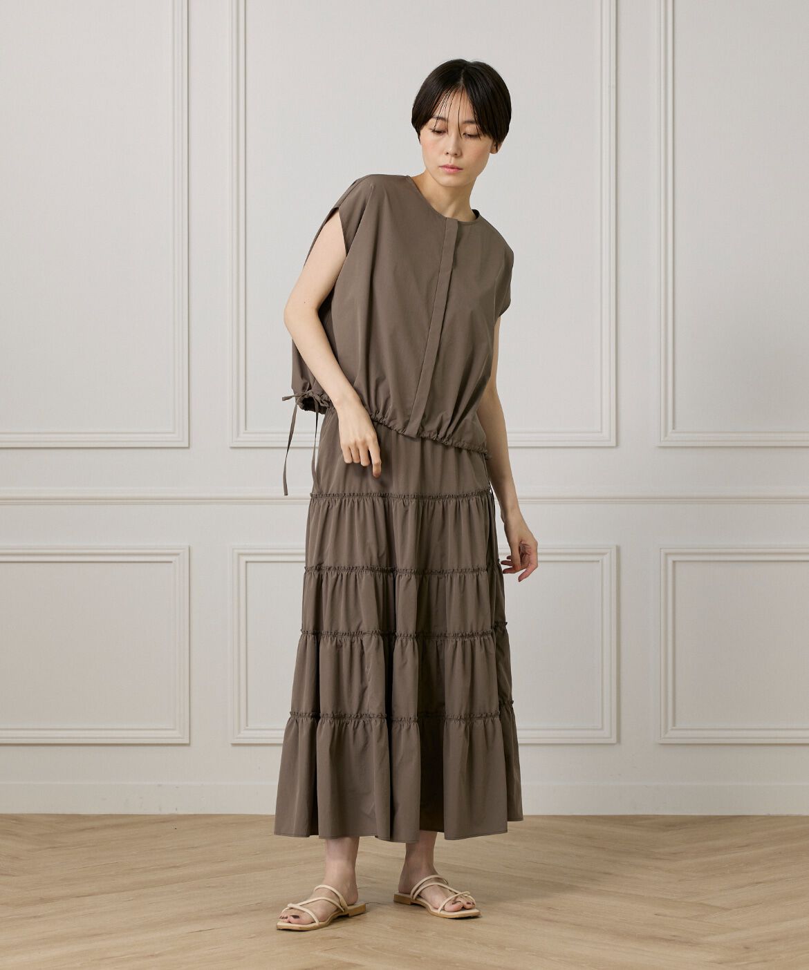 I.T.'S international「ブラウジングブラウス」|シャツ・ブラウス|