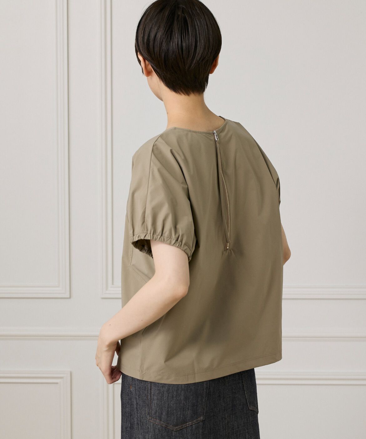 DAY by DAY it&rsquo;s international「キャザースリーブブラウス《撥水加工》」|Tシャツ・カットソー|