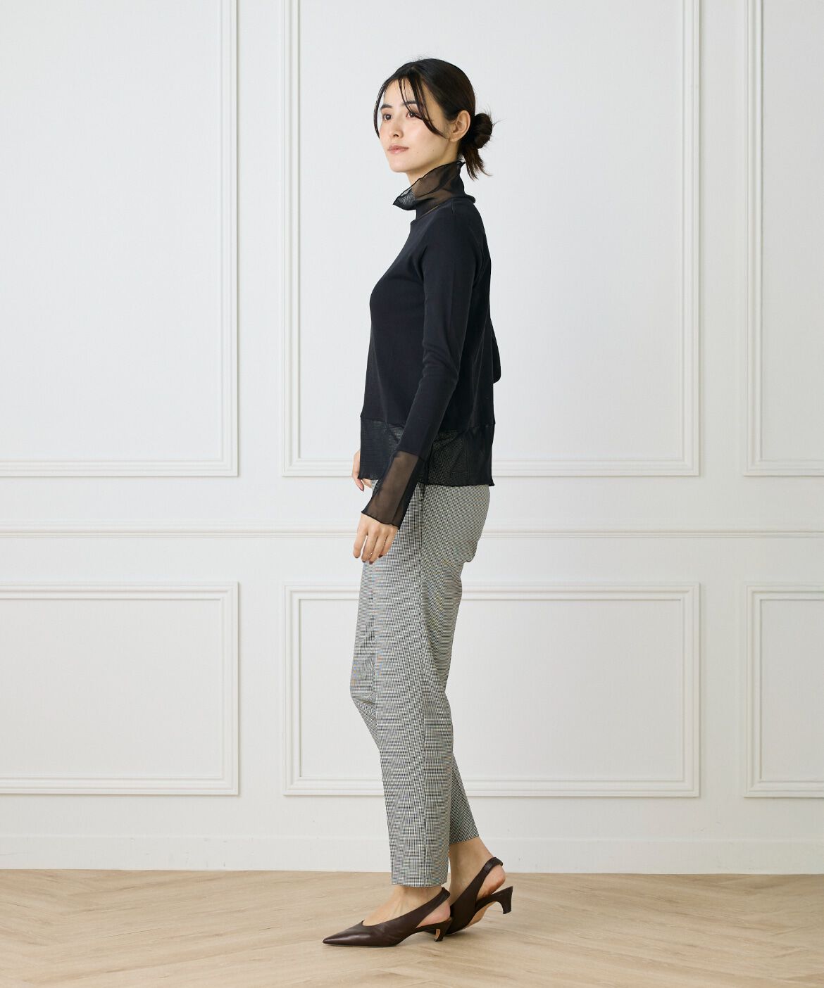 DAY by DAY it&rsquo;s international「チュールドッキングハイネックカットソー」|Tシャツ・カットソー|