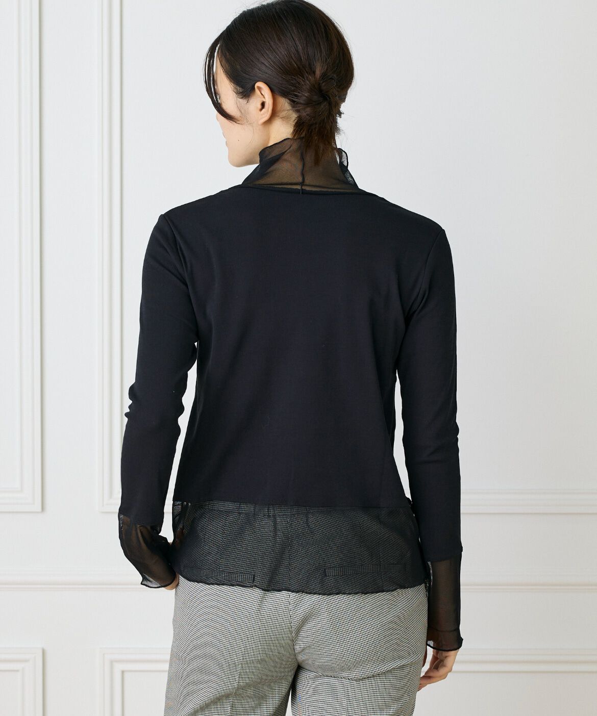 DAY by DAY it&rsquo;s international「チュールドッキングハイネックカットソー」|Tシャツ・カットソー|