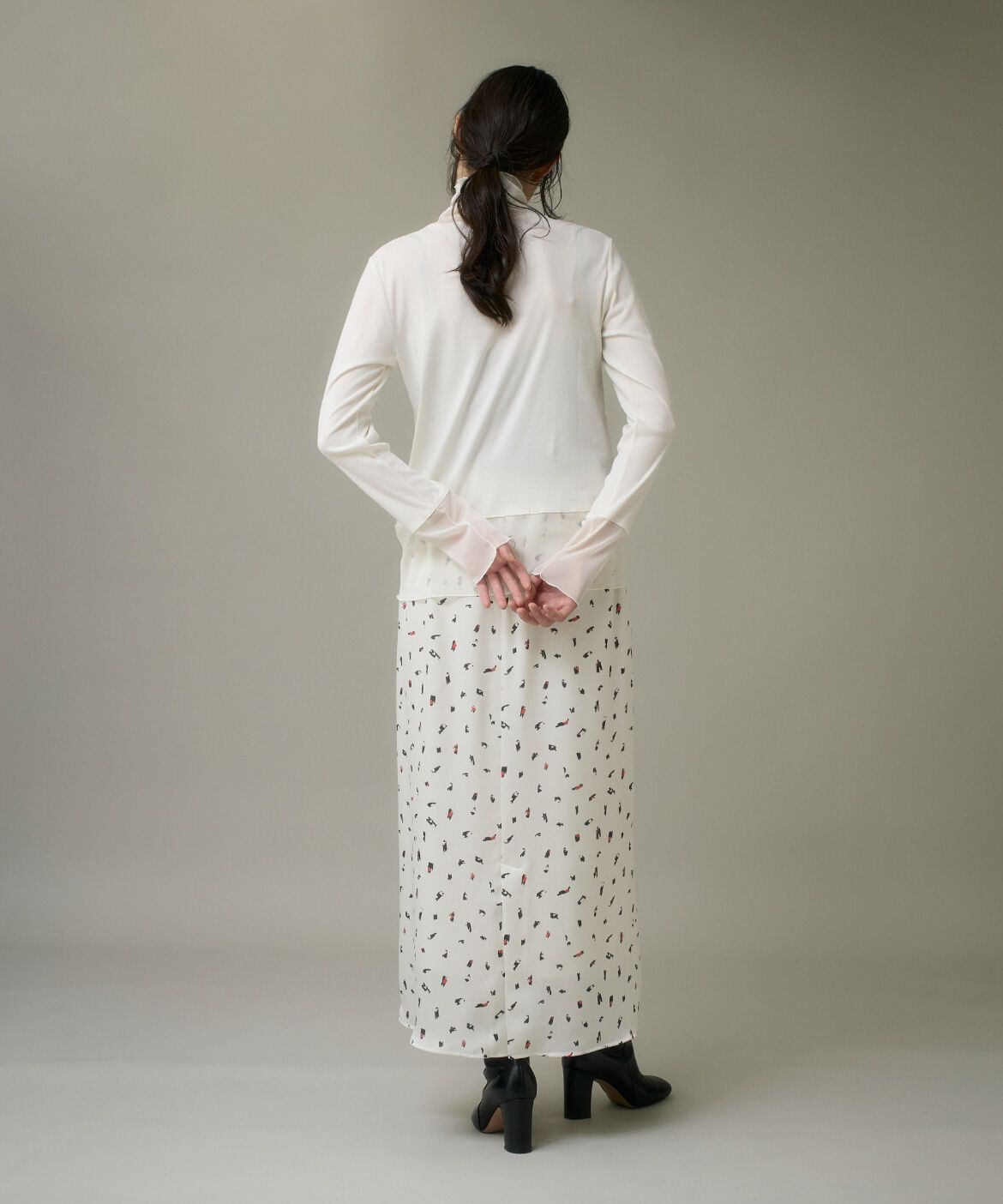 DAY by DAY it&rsquo;s international「チュールドッキングハイネックカットソー」|Tシャツ・カットソー|