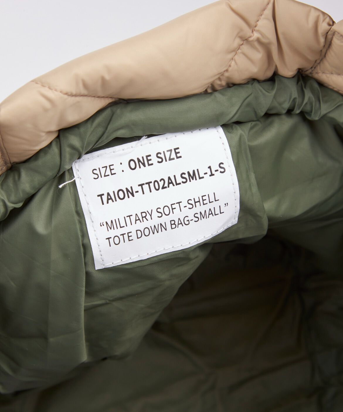 DAY by DAY it&rsquo;s international「ミリタリー ダウントートバッグS-ソフトシェル 《TAION/タイオン》」|トートバッグ|