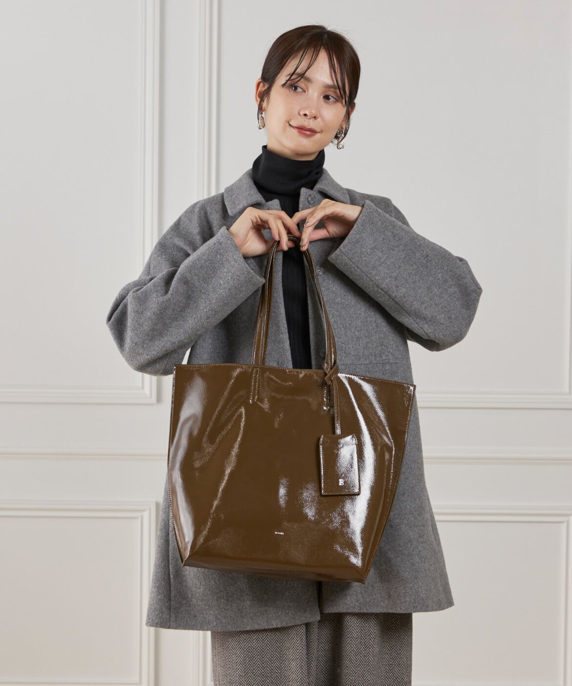 Le Souk「エナメルトートバッグ《 BEAURE/ヴュレ(ビュレ) 》」|トートバッグ|