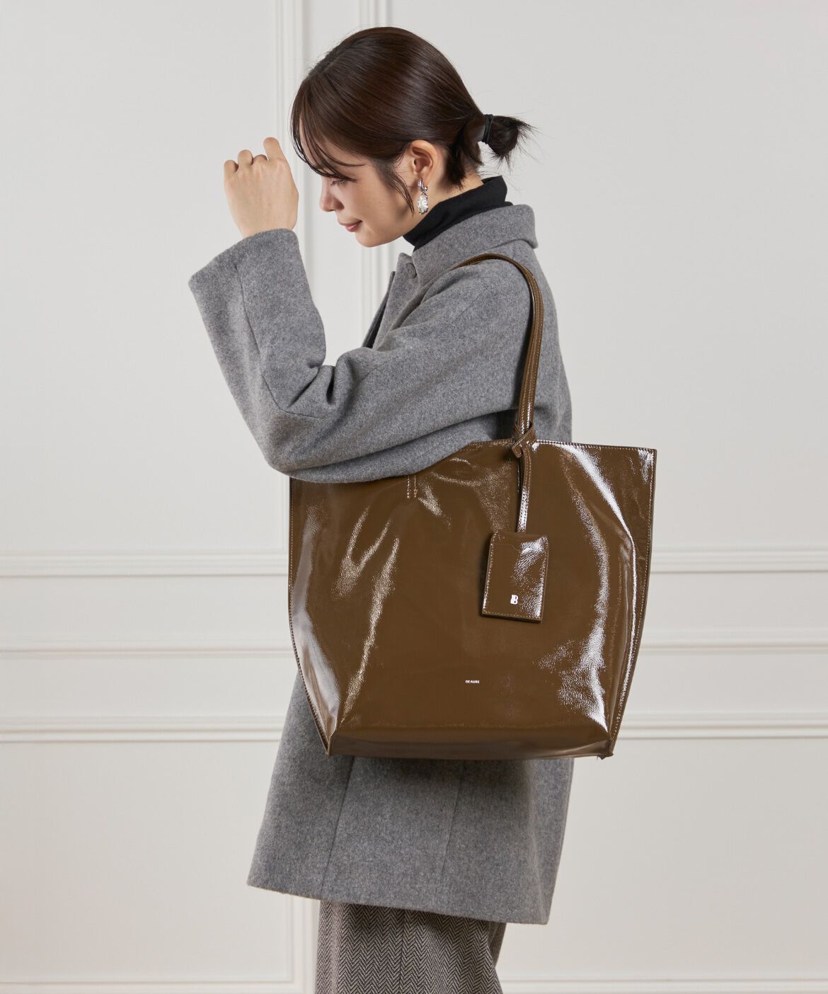 Le Souk「エナメルトートバッグ《 BEAURE/ヴュレ(ビュレ) 》」|トートバッグ|