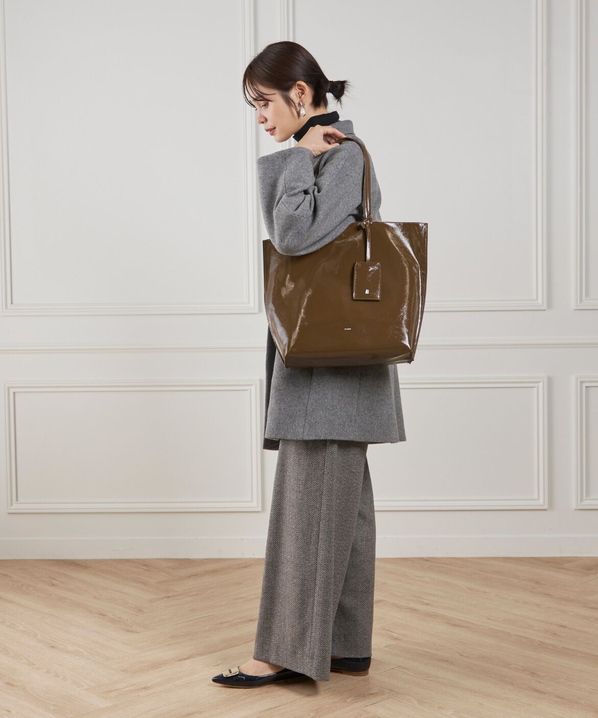 Le Souk「エナメルトートバッグ《 BEAURE/ヴュレ(ビュレ) 》」|トートバッグ|