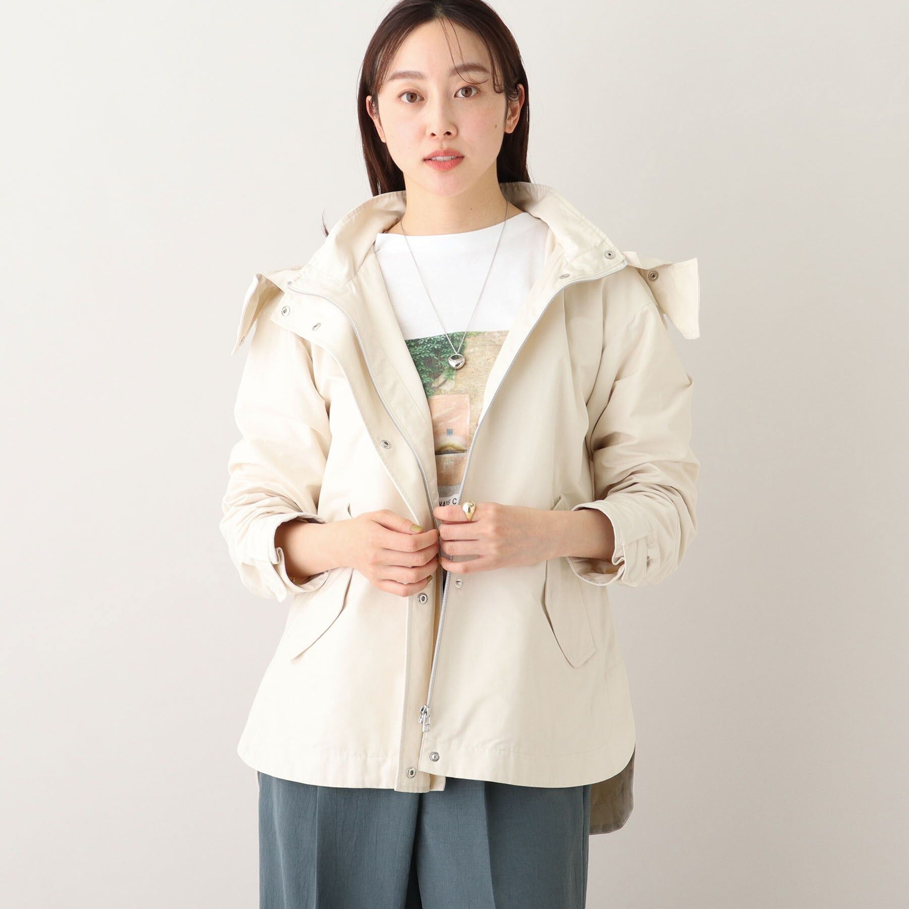 UNTITLED「【洗える／撥水／総裏】2WAY マウンテンパーカ」|ブルゾン・スタジャン|