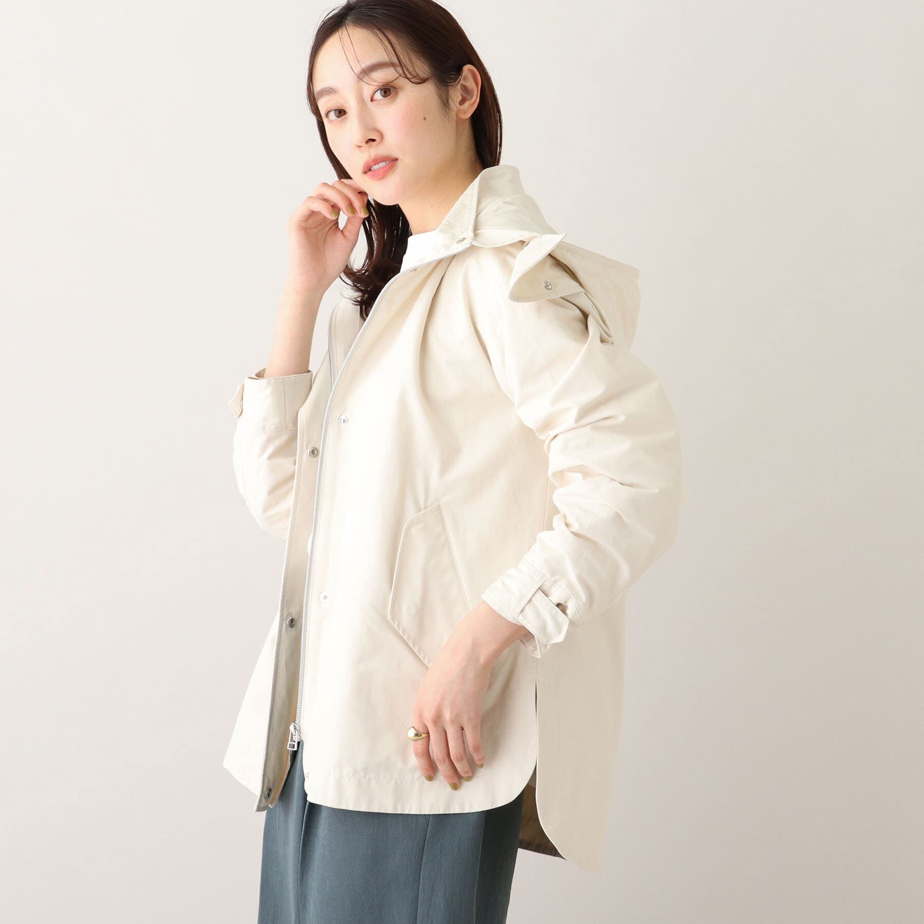 UNTITLED「【洗える／撥水／総裏】2WAY マウンテンパーカ」|ブルゾン・スタジャン|