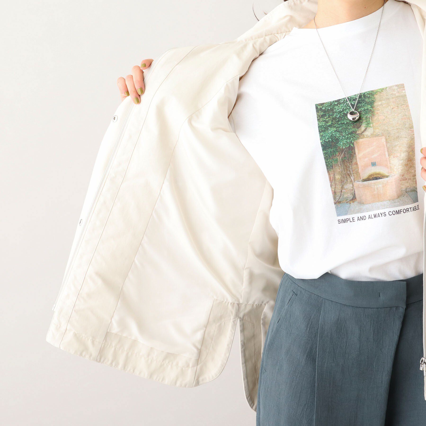 UNTITLED「【洗える／撥水／総裏】2WAY マウンテンパーカ」|ブルゾン・スタジャン|