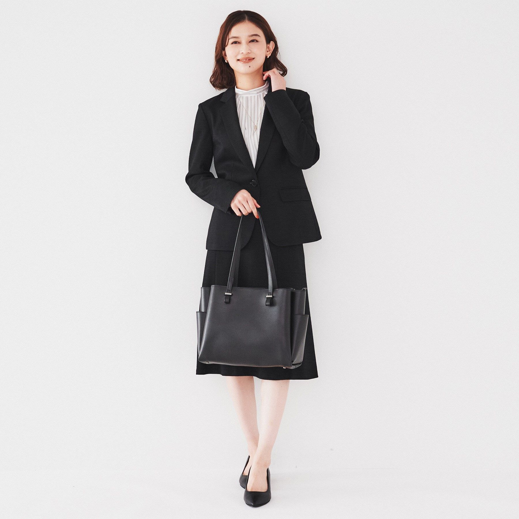 UNTITLED「【A4書類・PC収納可】ライトトート」|トートバッグ|