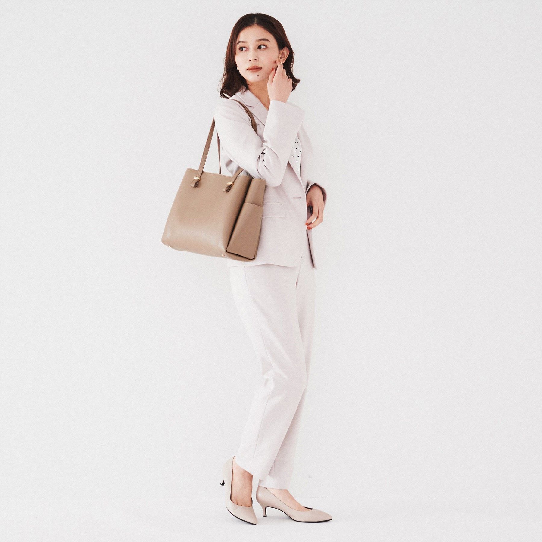 UNTITLED「【A4書類・PC収納可】ライトトート」|トートバッグ|