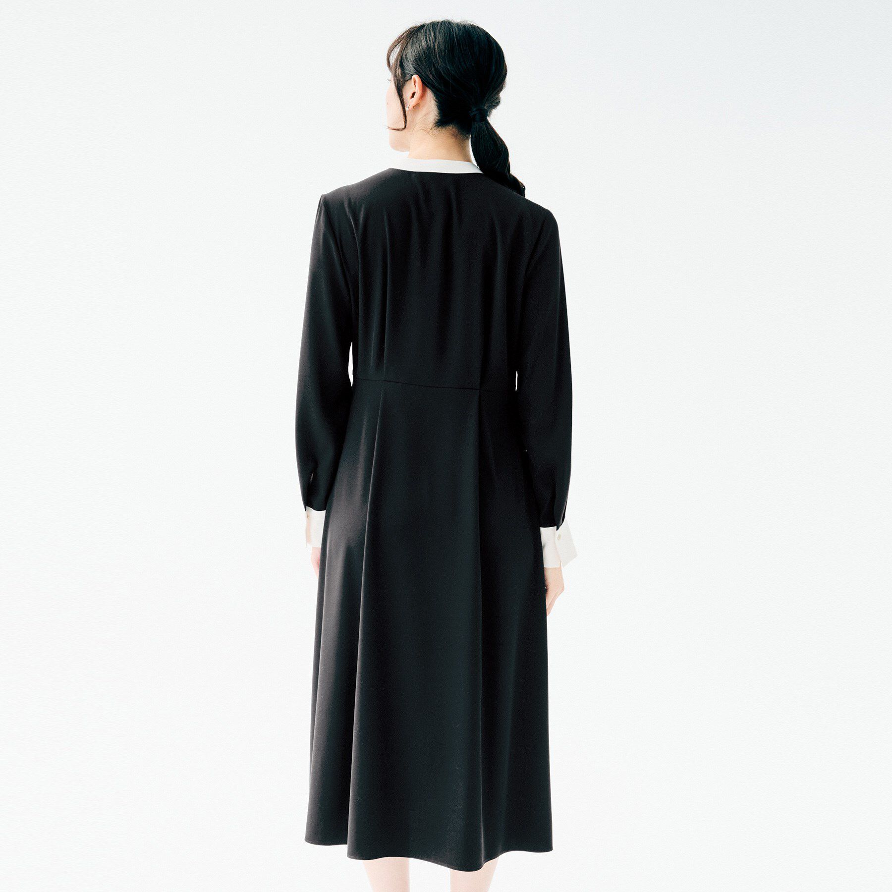 UNTITLED「バイカラー ワンピース」|ワンピース|