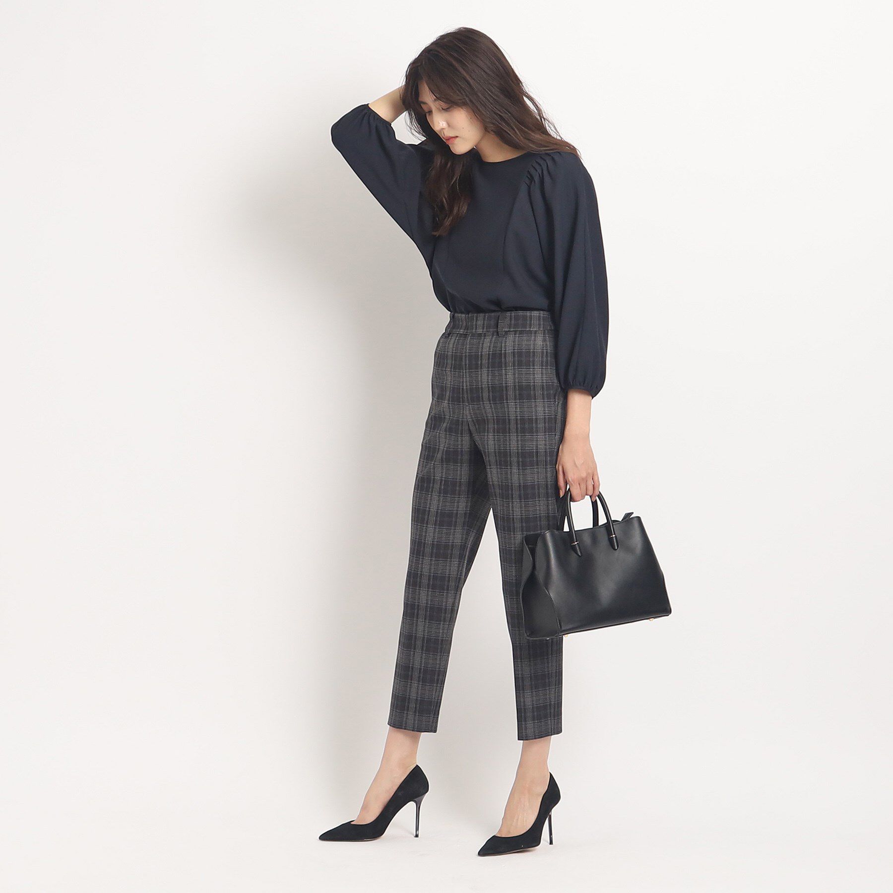 COUP DE CHANCE「【洗える】センタープレス入パンツ」|その他|