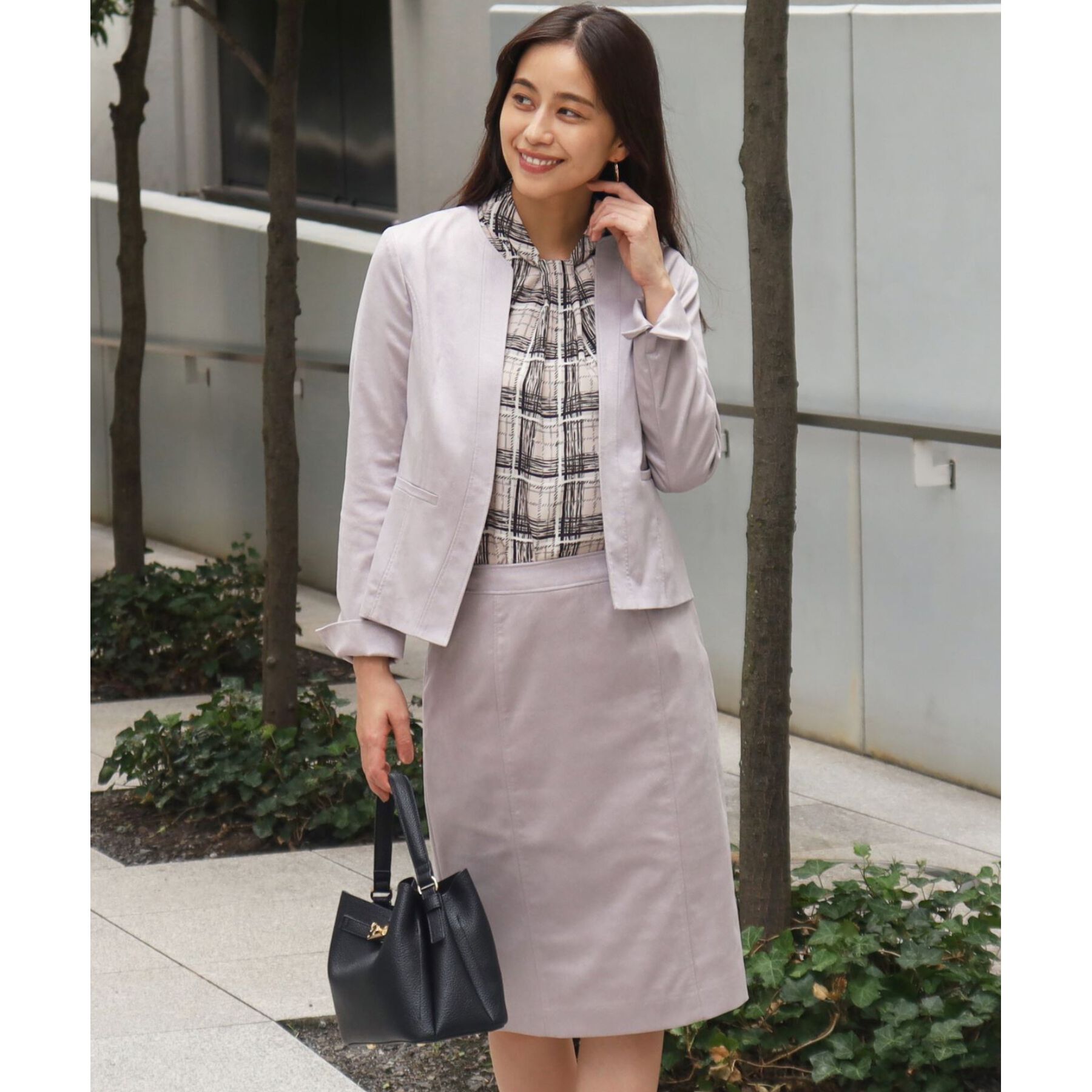 COUP DE CHANCE「【洗える／日本製】ノーカラージャケット」|ノーカラージャケット|