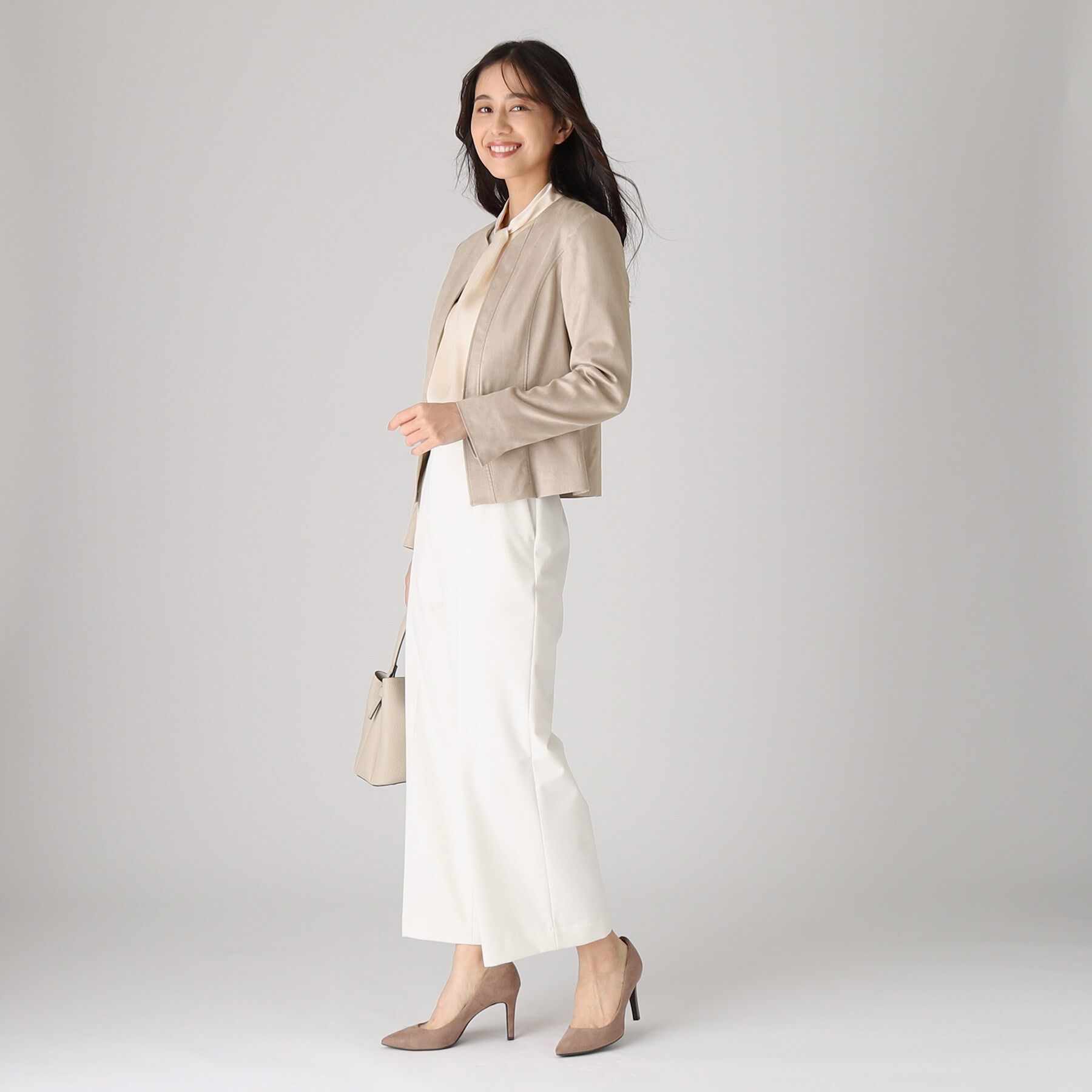 COUP DE CHANCE「【洗える／日本製】ノーカラージャケット」|ノーカラージャケット|