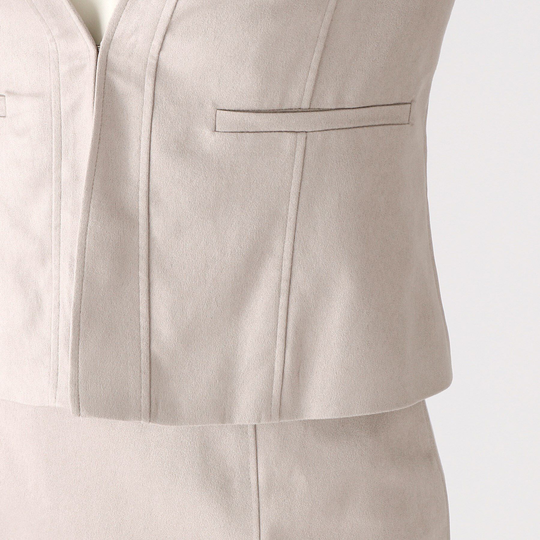 COUP DE CHANCE「【洗える／日本製】ノーカラージャケット」|ノーカラージャケット|