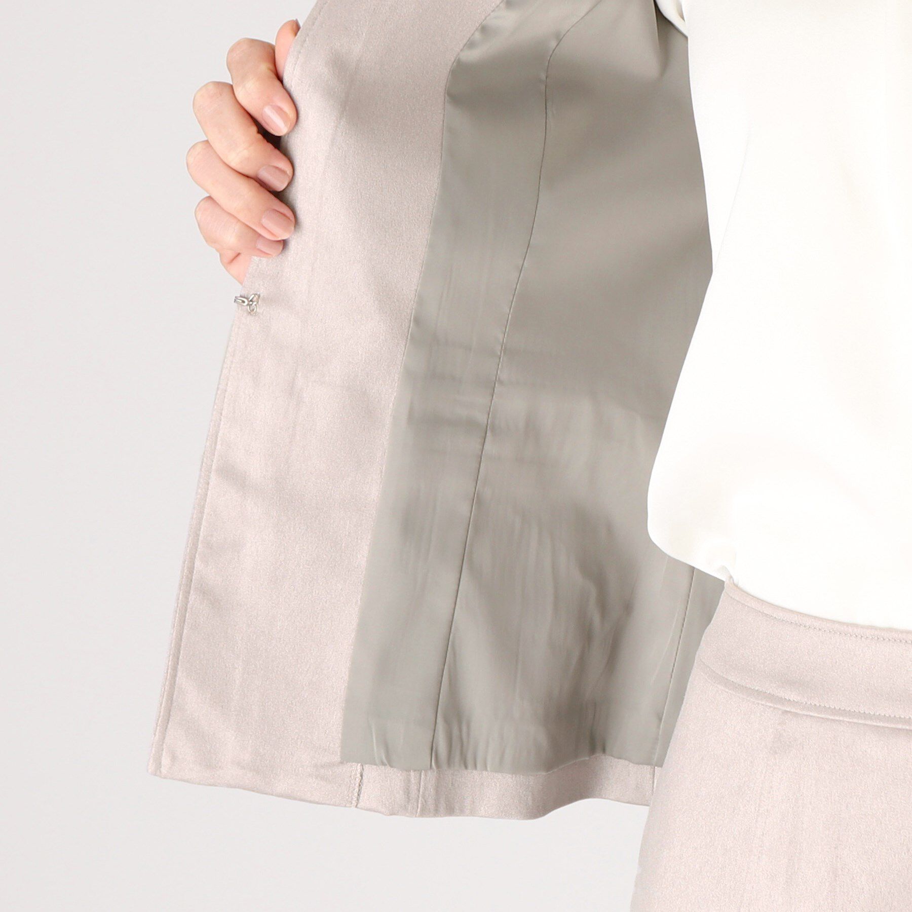 COUP DE CHANCE「【洗える／日本製】ノーカラージャケット」|ノーカラージャケット|