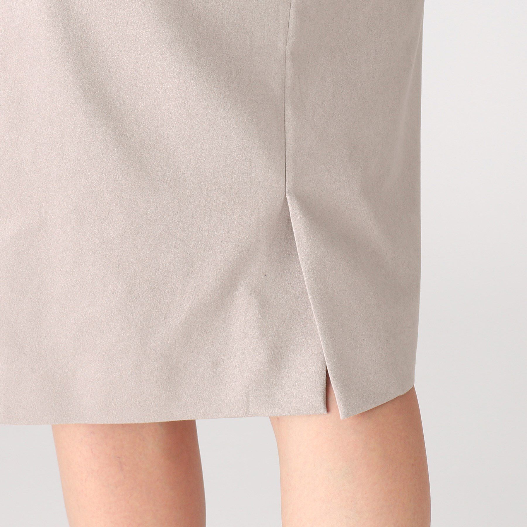 COUP DE CHANCE「【洗える／日本製】スェード調素材タイトスカート」|スカート|