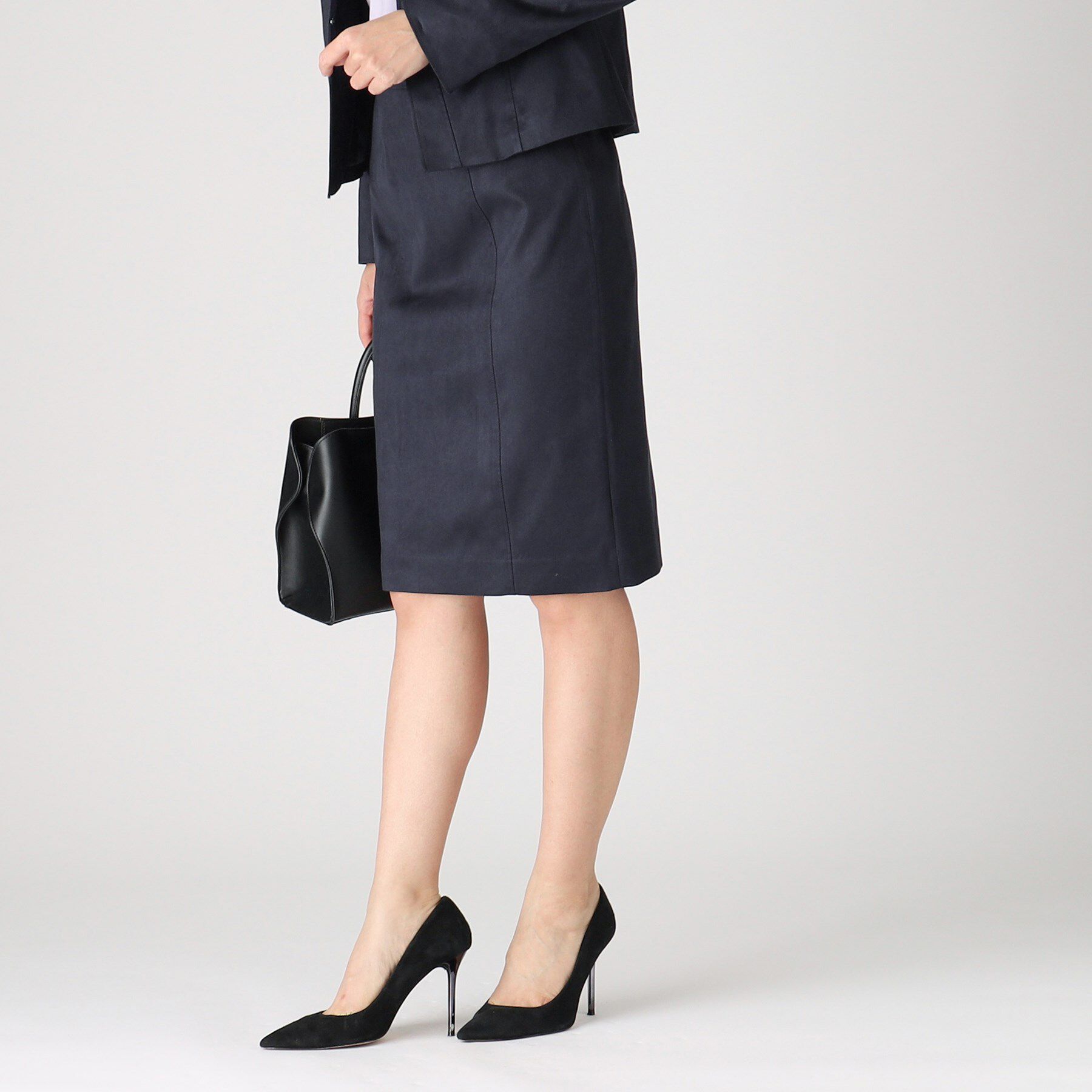 COUP DE CHANCE「【洗える／日本製】スェード調素材タイトスカート」|スカート|