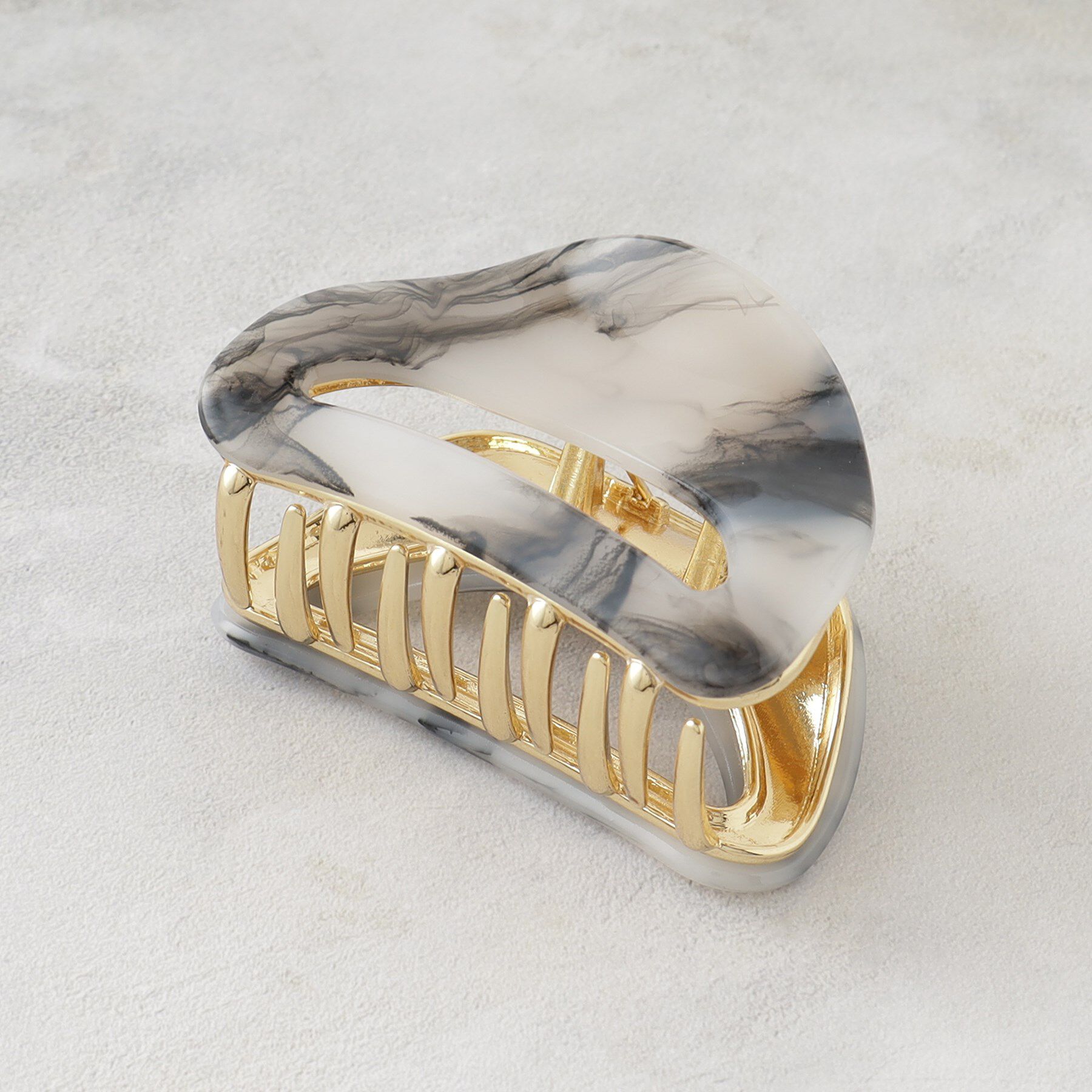 COUP DE CHANCE「マーブルクリップ」|その他|チャコールグレー(0