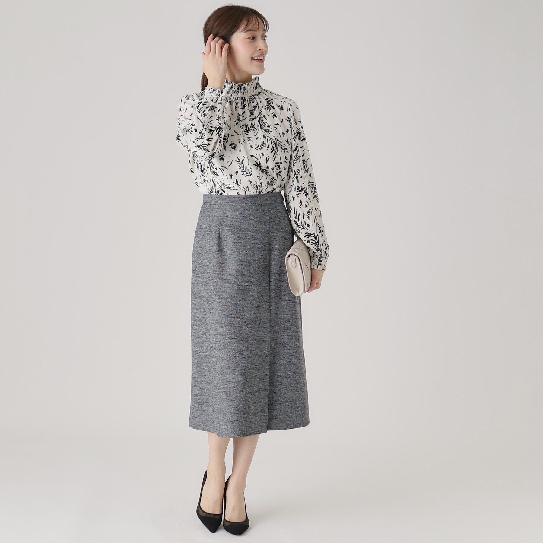 COUP DE CHANCE「【洗える／日本製】Aラインフレアスカート」|スカート|
