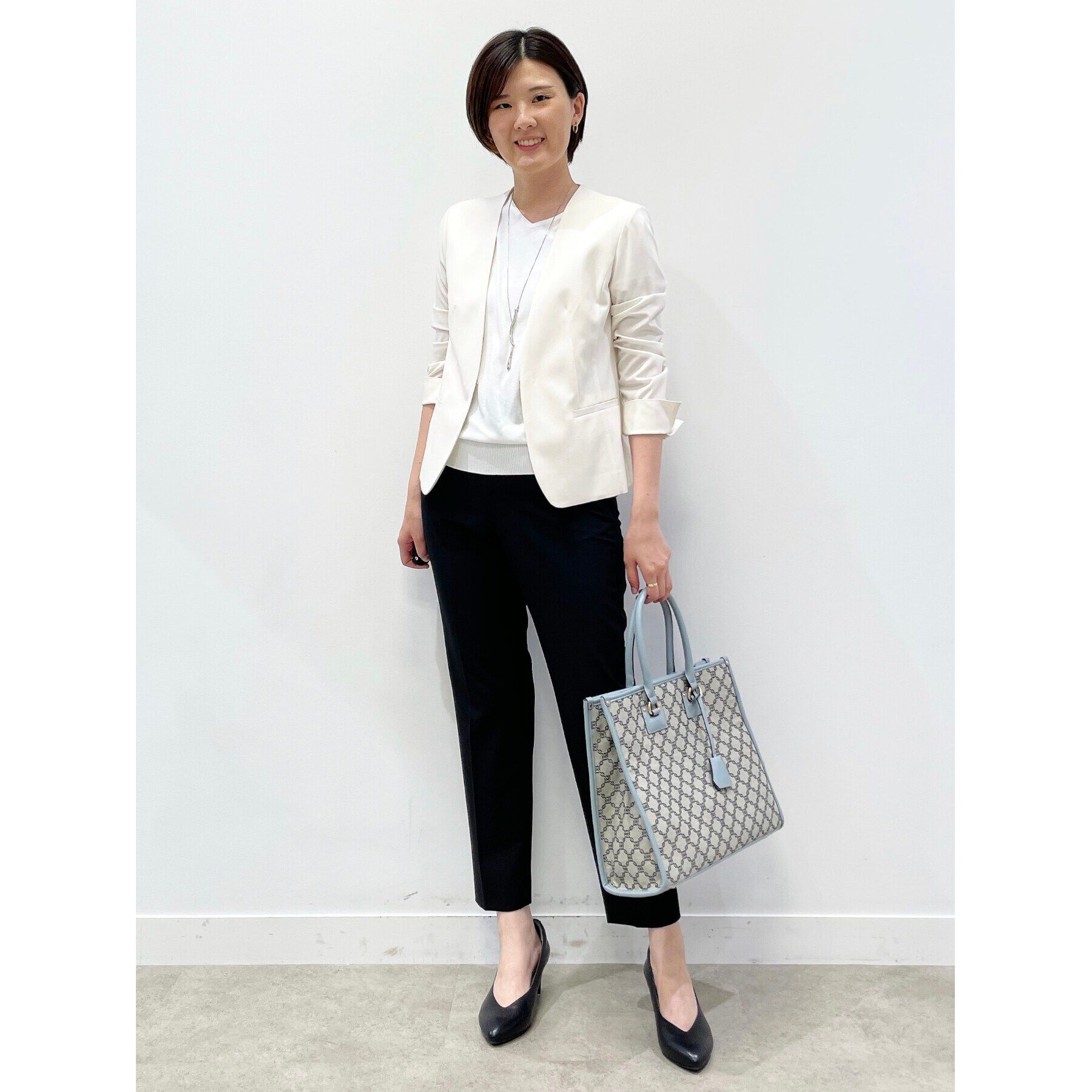 Reflect「【SALE／夏に快適！／接触冷感／洗える／セットアップ可能】ノーカラージャケット」|ノーカラージャケット|