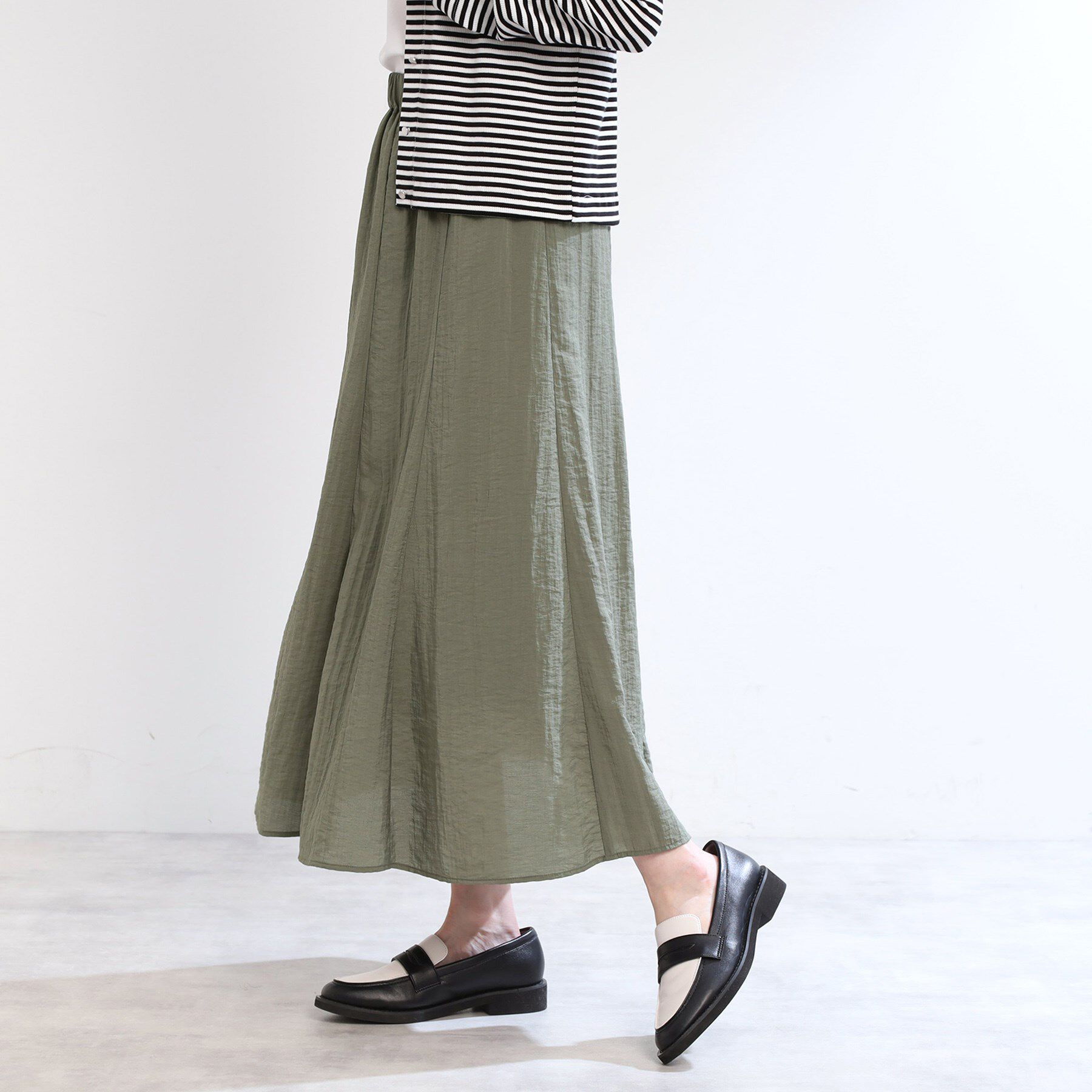 Reflect「【夏SALE／E‐QUALITY／手洗い可】シアースカート」|スカート|