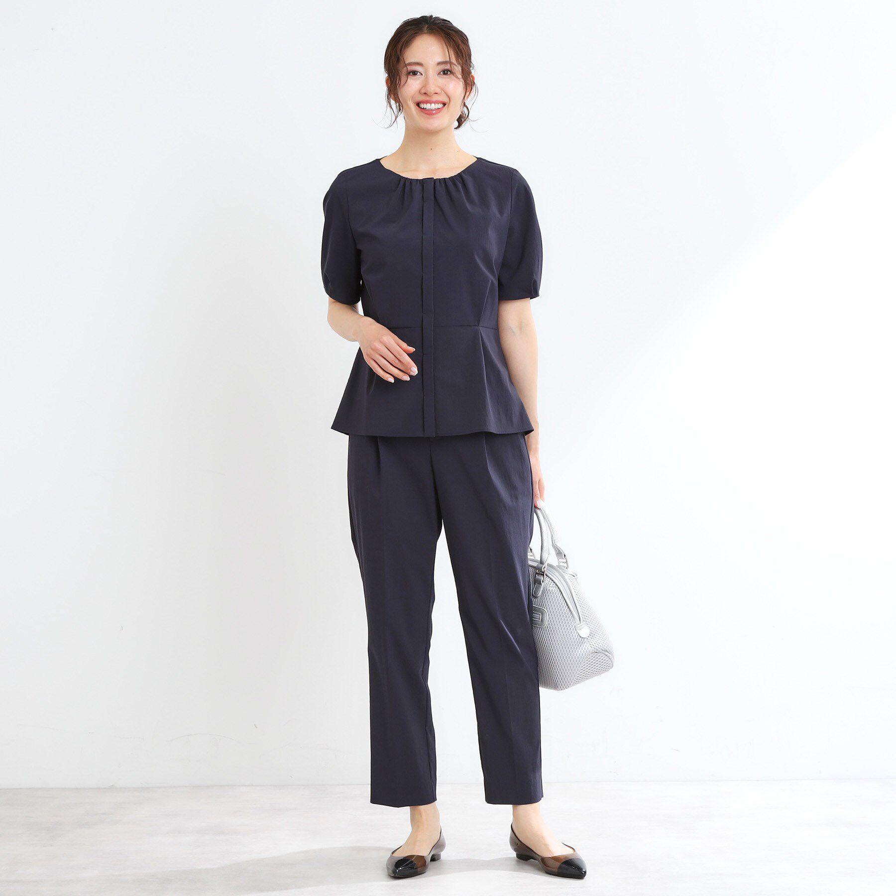 Reflect「【マシンウォッシュ可／撥水／雨の日OK！】レインシリーズテーパードパンツ」|その他|