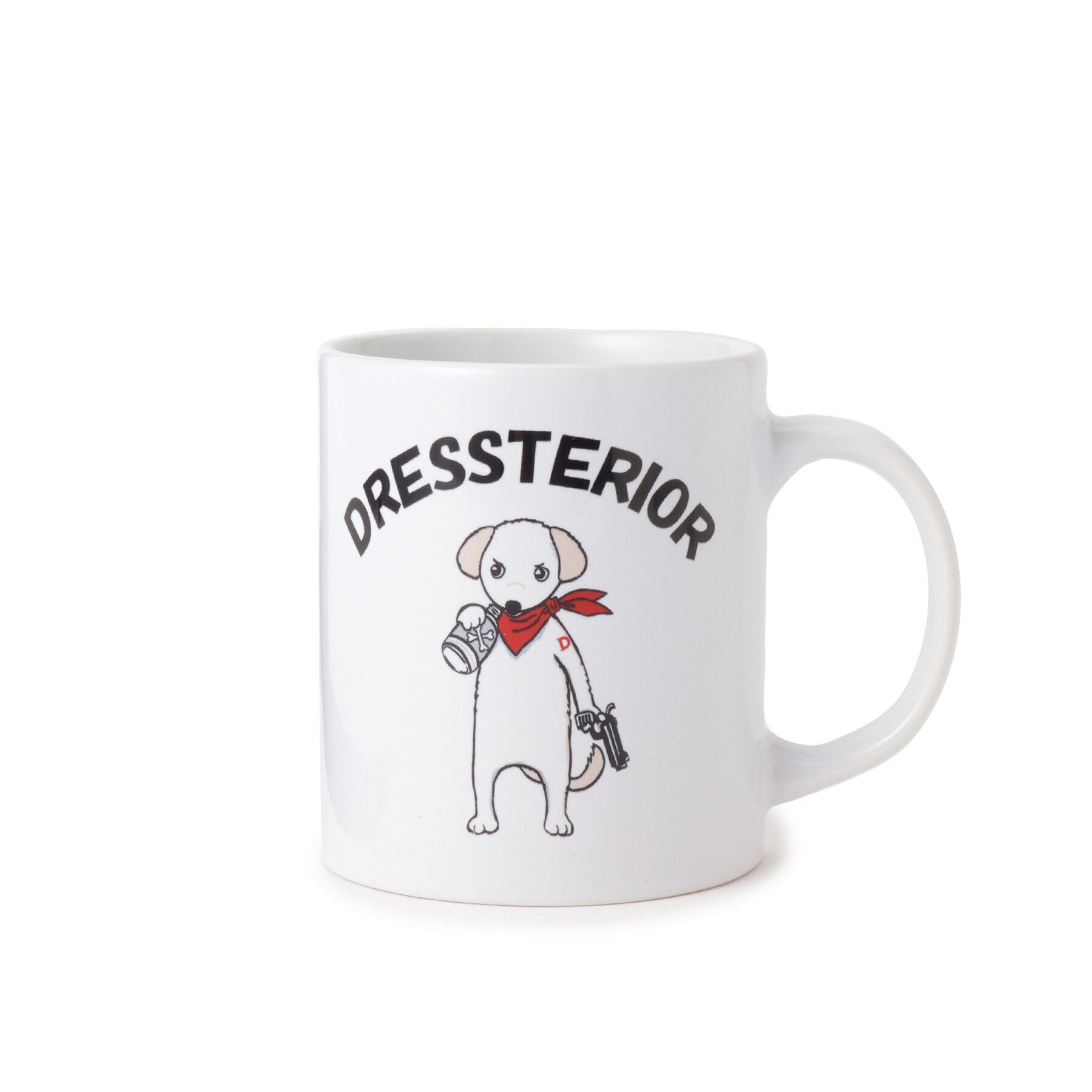 DRESSTERIOR「DRINKER DOG マグカップ」|グラス・マグカップ|