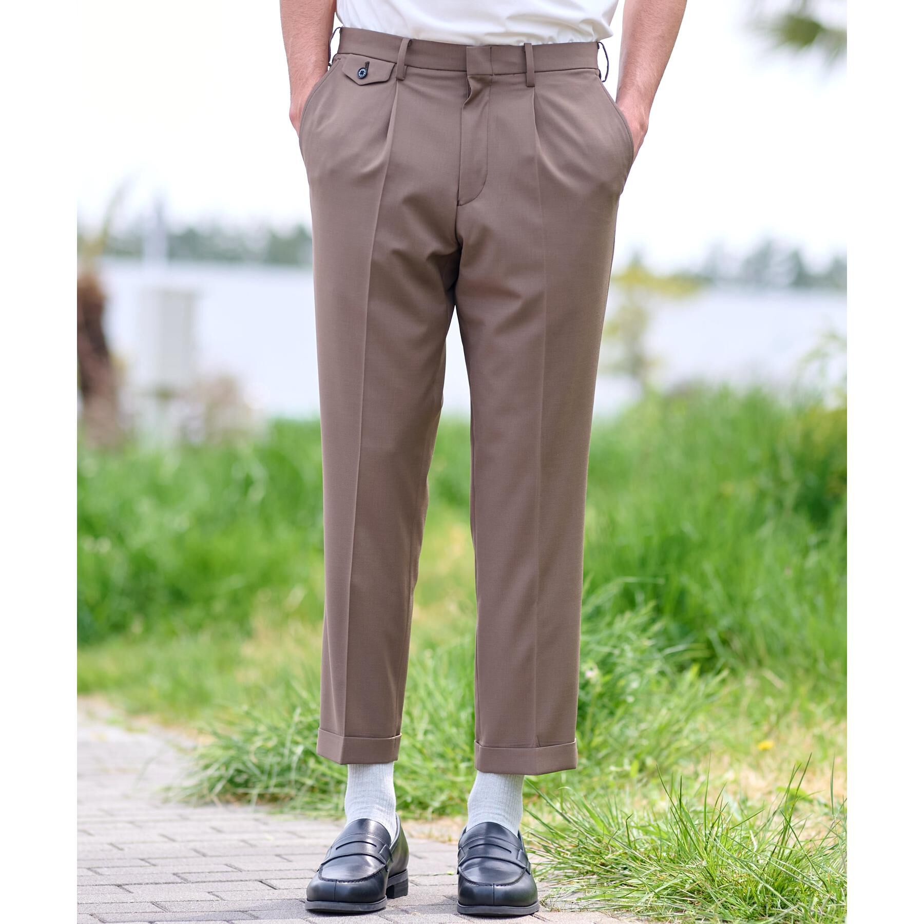 DRESSTERIOR「【セットアップ可／Monomax4月号掲載】クールタッチ クイックドライ SET UP パンツ」|その他|