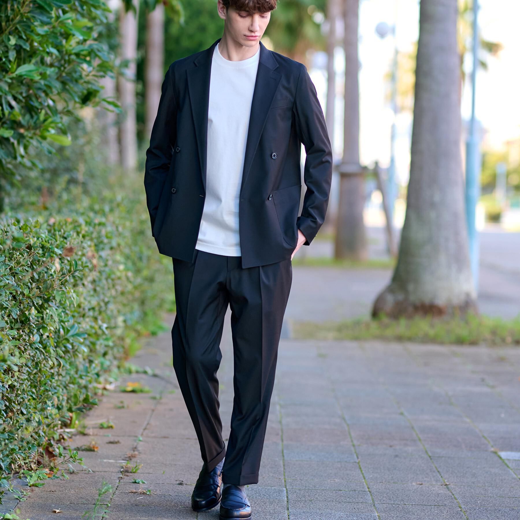 DRESSTERIOR「【セットアップ可／Monomax4月号掲載】クールタッチ クイックドライ SET UP パンツ」|その他|